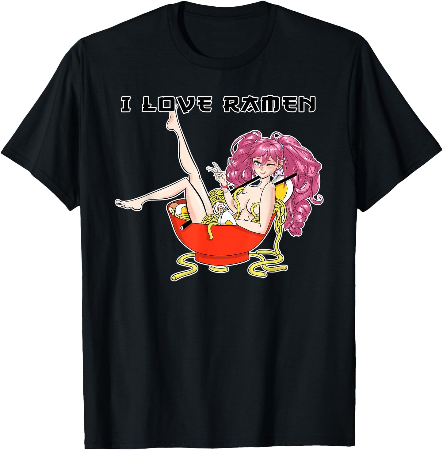 Ramen Hentai Anime Girl I Japanese Waifu Otaku Food Lover