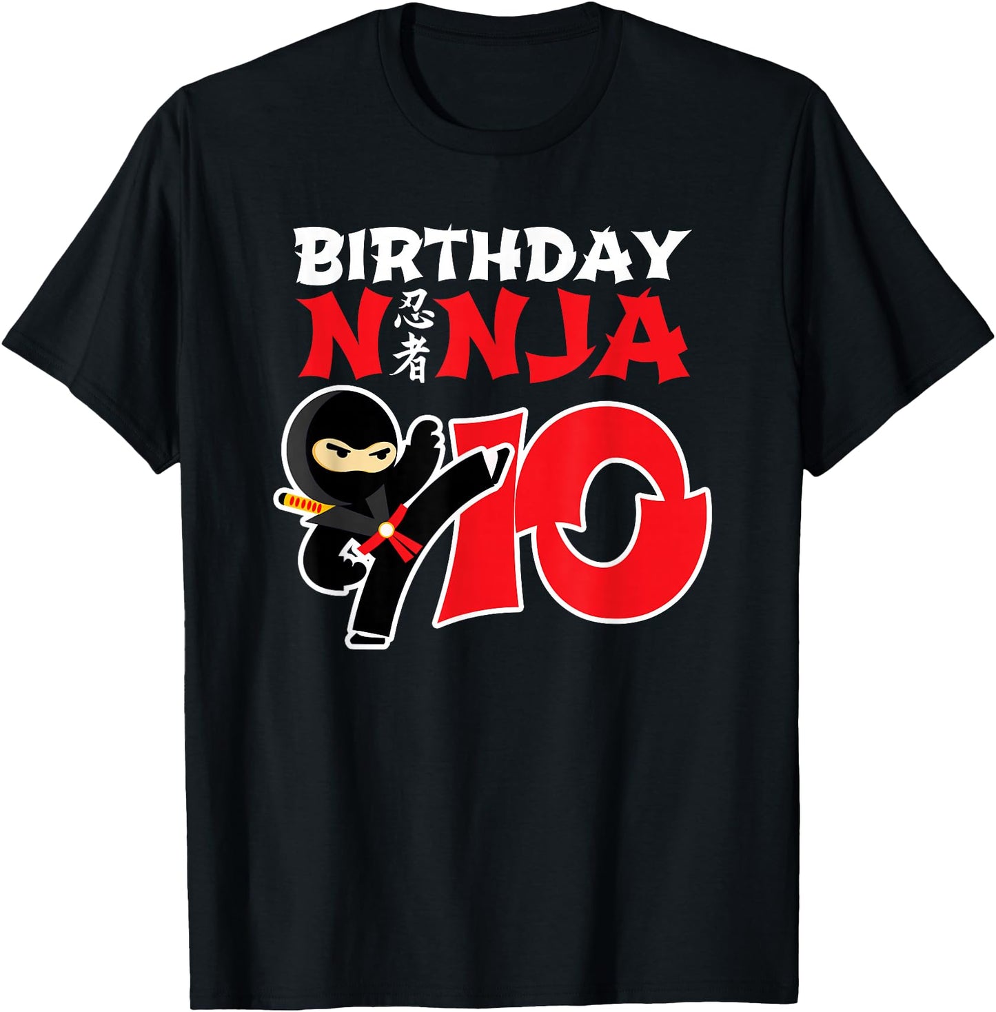 Birthday Ninja - 10 Year Old Ninja Birthday Party Theme