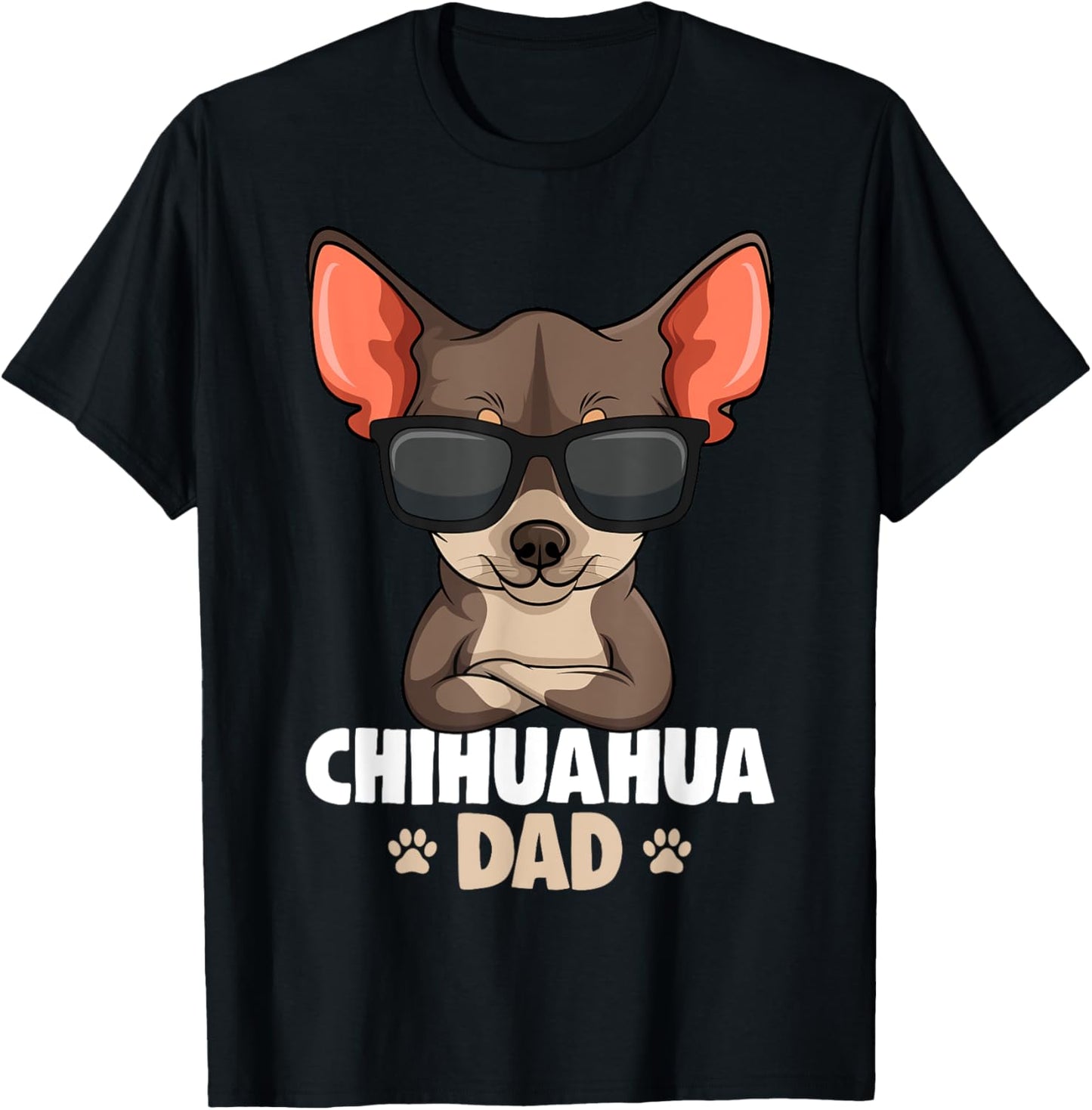 Chihuahua Dad Dog T-Shirt for Men