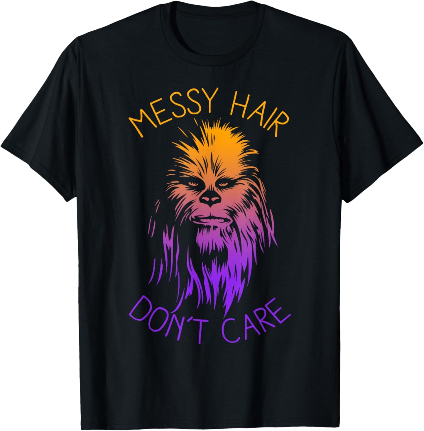 Star Wars Chewbacca Messy Hair Don't Care Disney+