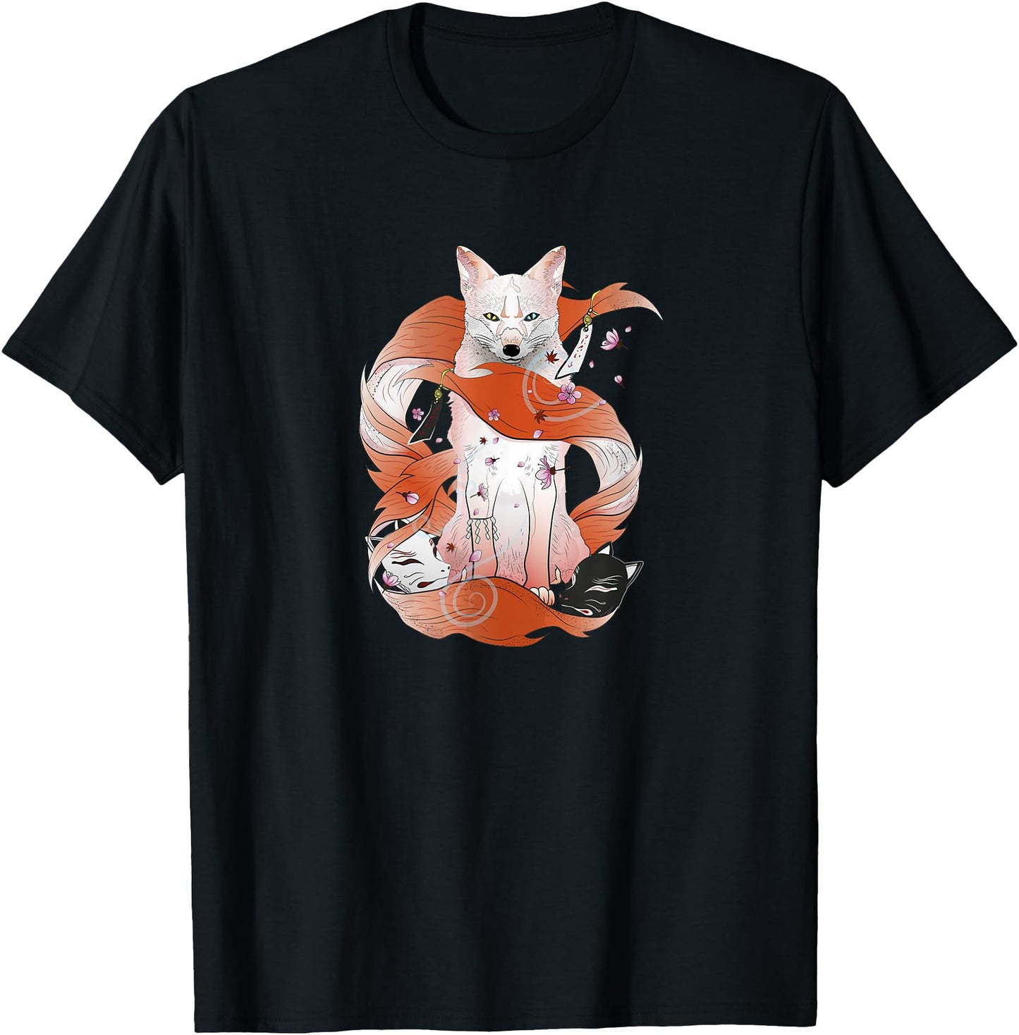 Kitsune Japanese Kami Inari Nine-Tailed Fox Fox Spirit Yokai