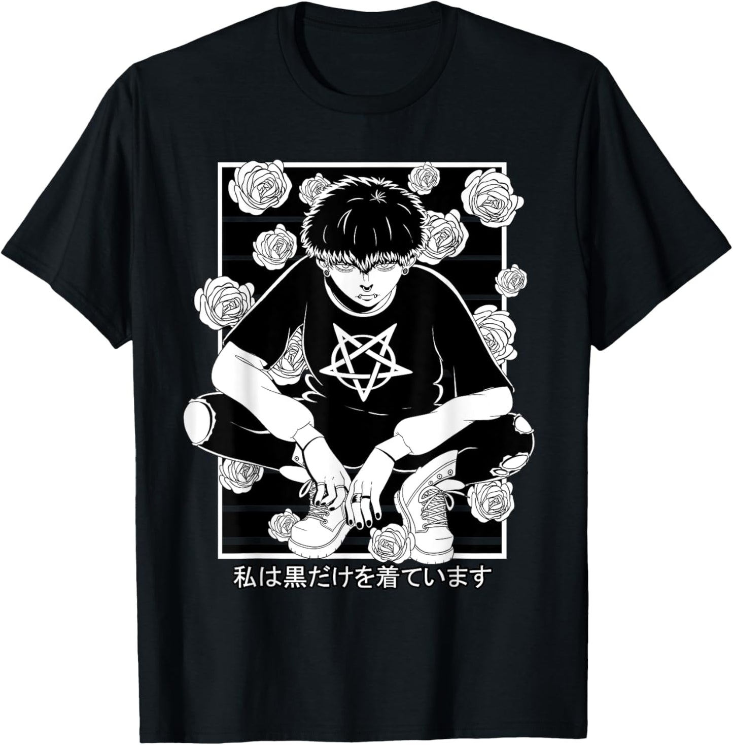 Goth Anime Boy Gothic Japanese Aesthetic Vaporware