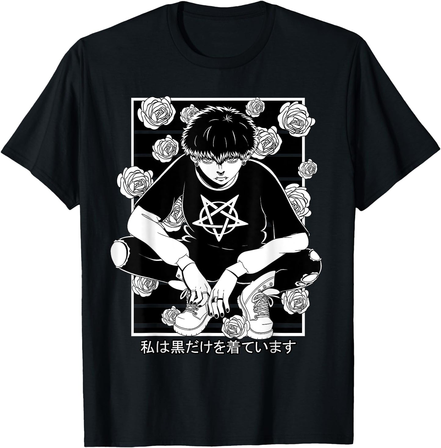 Goth Anime Boy Gothic Japanese Aesthetic Vaporware