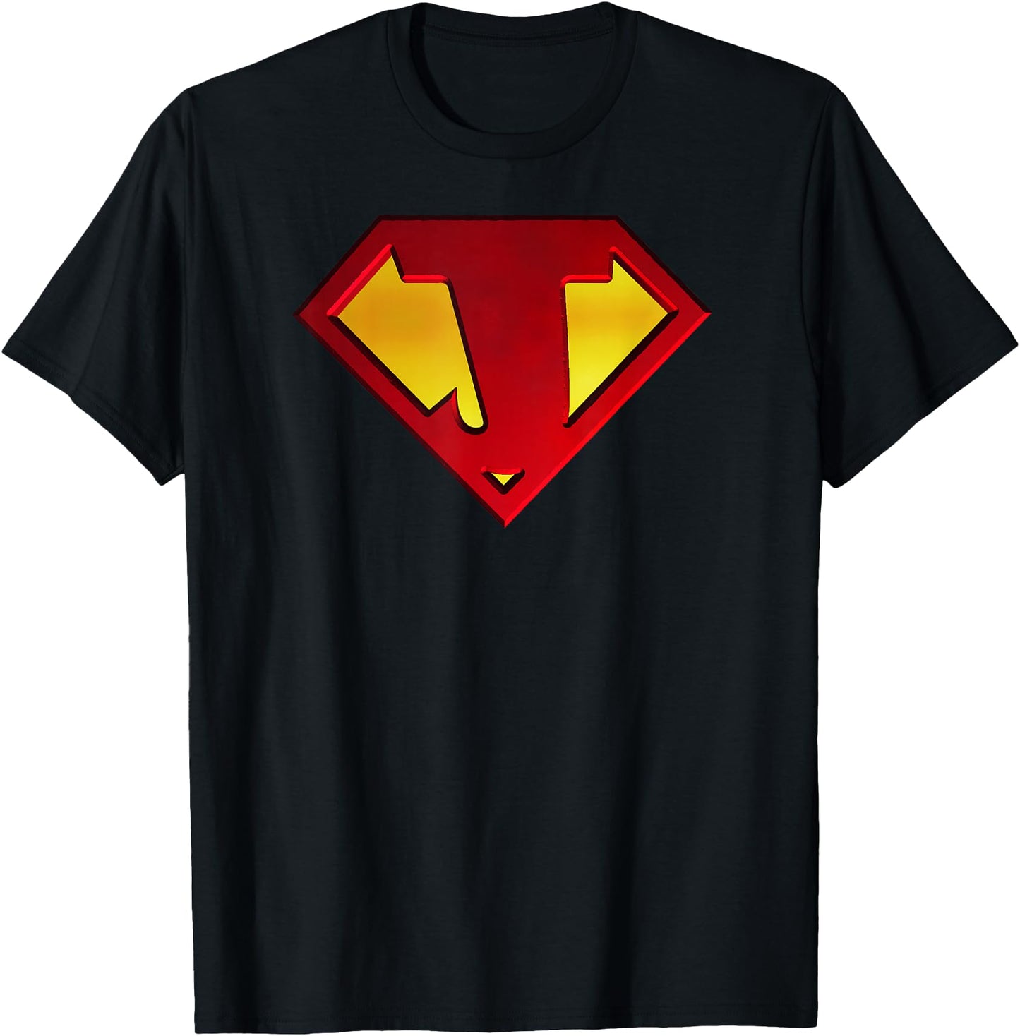 Funny Superhero Shield Letter J name Gift Tee Shirt