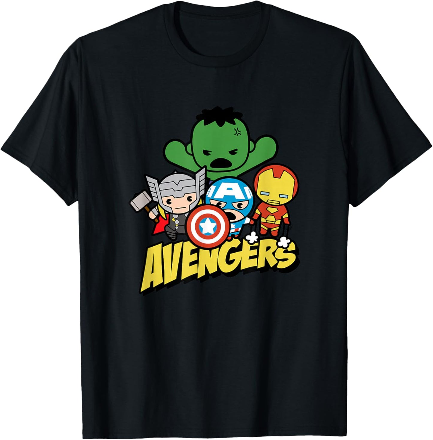 Marvel Kawaii Avengers Main 4 Chibi Group Shot