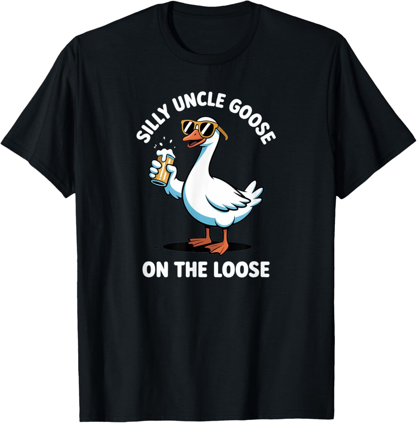 Funny Silly Uncle Goose On The Loose Pun Meme Family Lover
