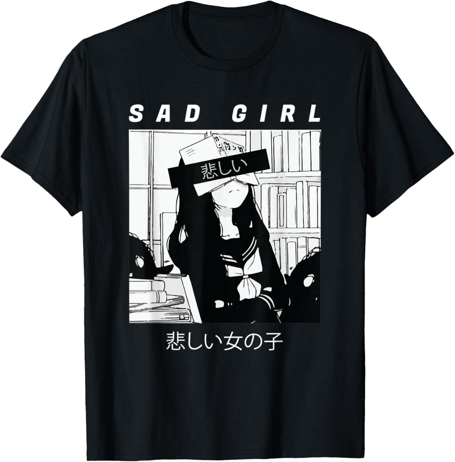 Sad Anime Girl Japanese Babe Otaku Cool Gift