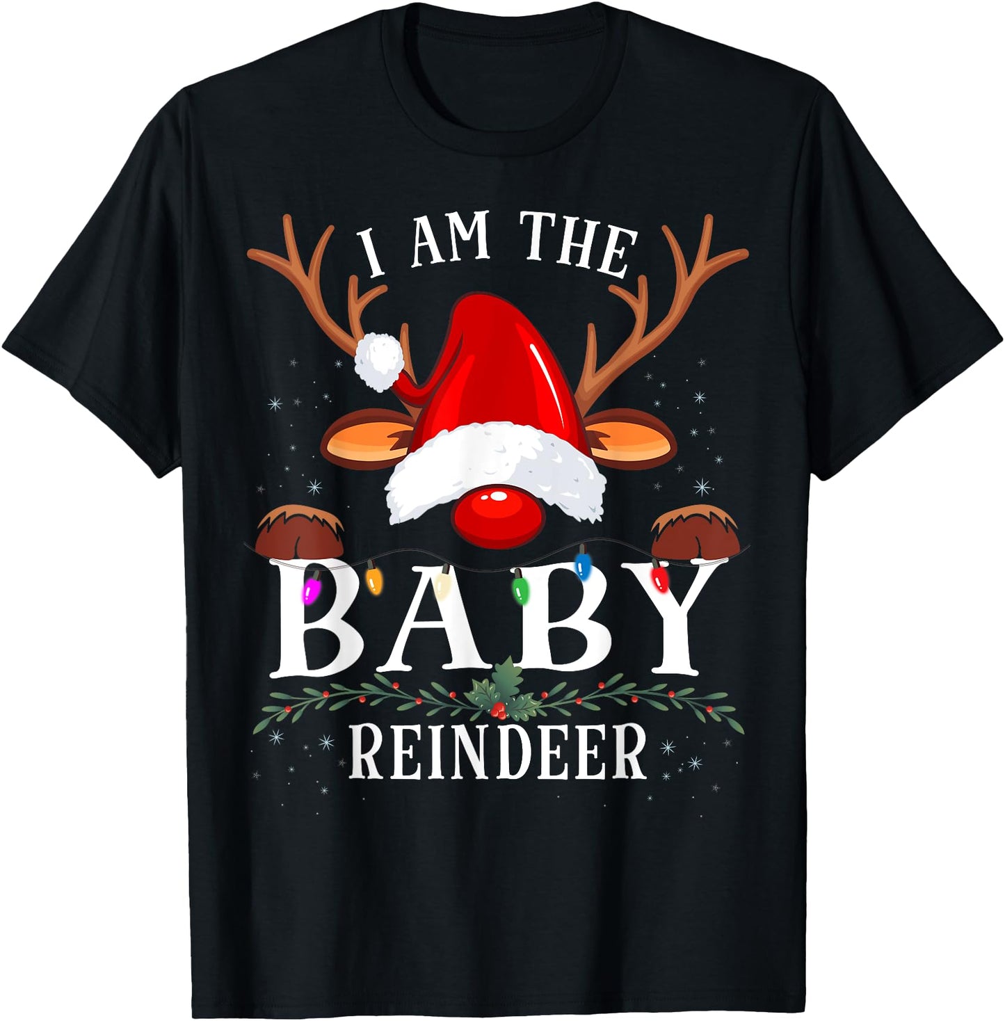 I Am The Baby Reindeer Christmas Family