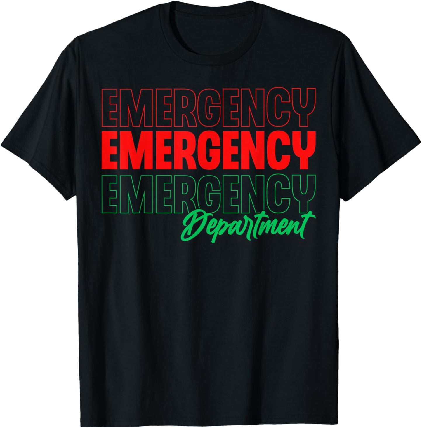 Emergency Department Xmas Holiday ER Nurse Christmas