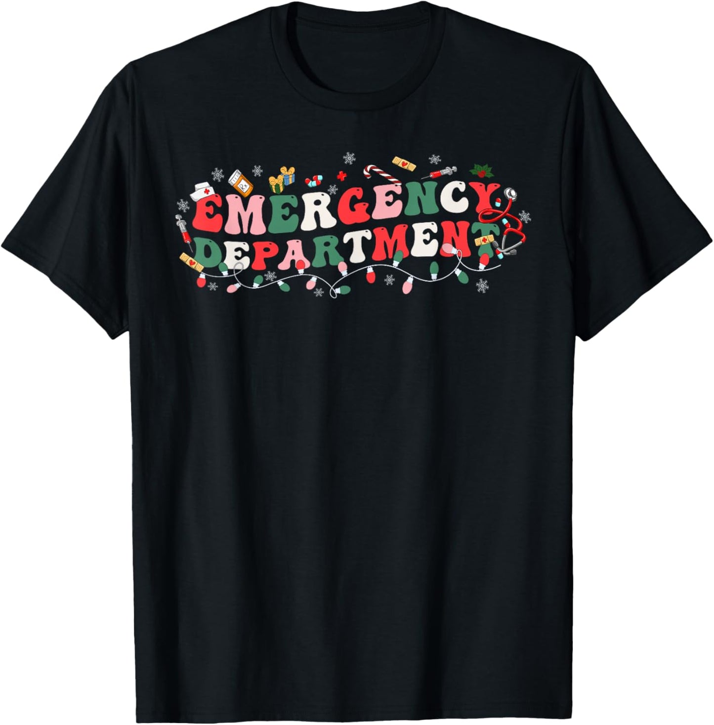 Emergency Department ER Nurse Christmas Ed Nurse Tech