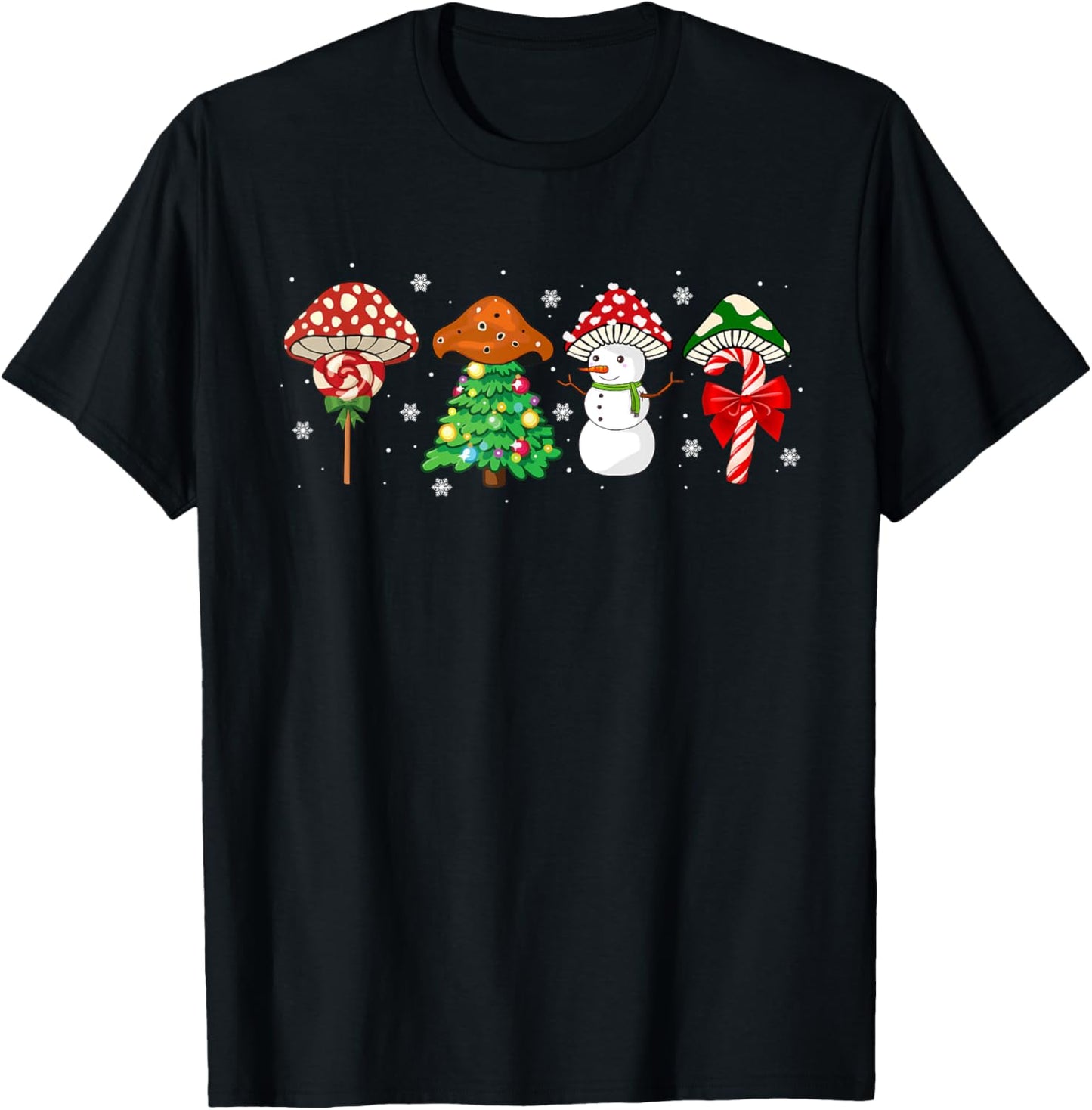 Cute Mushroom Christmas, Amanita Muscaria Xmas Plant Lover