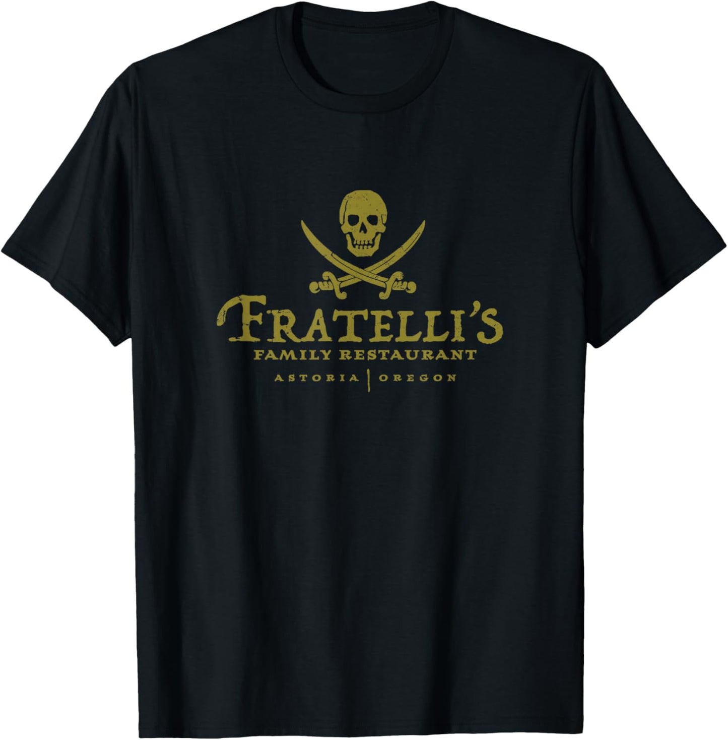 Vintage Fratelli's Family Restaurant 80s Movies Skull