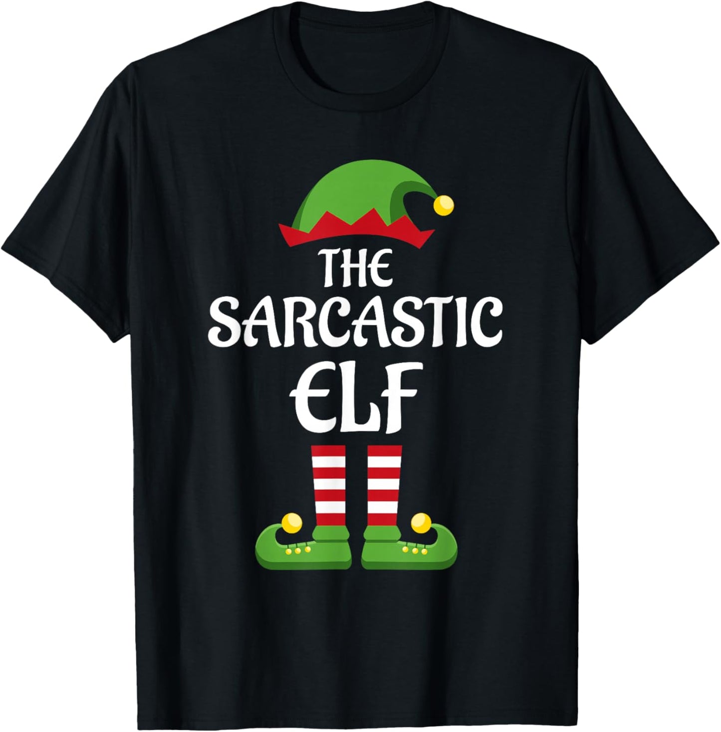 Sarcastic Elf Family Matching Group Christmas