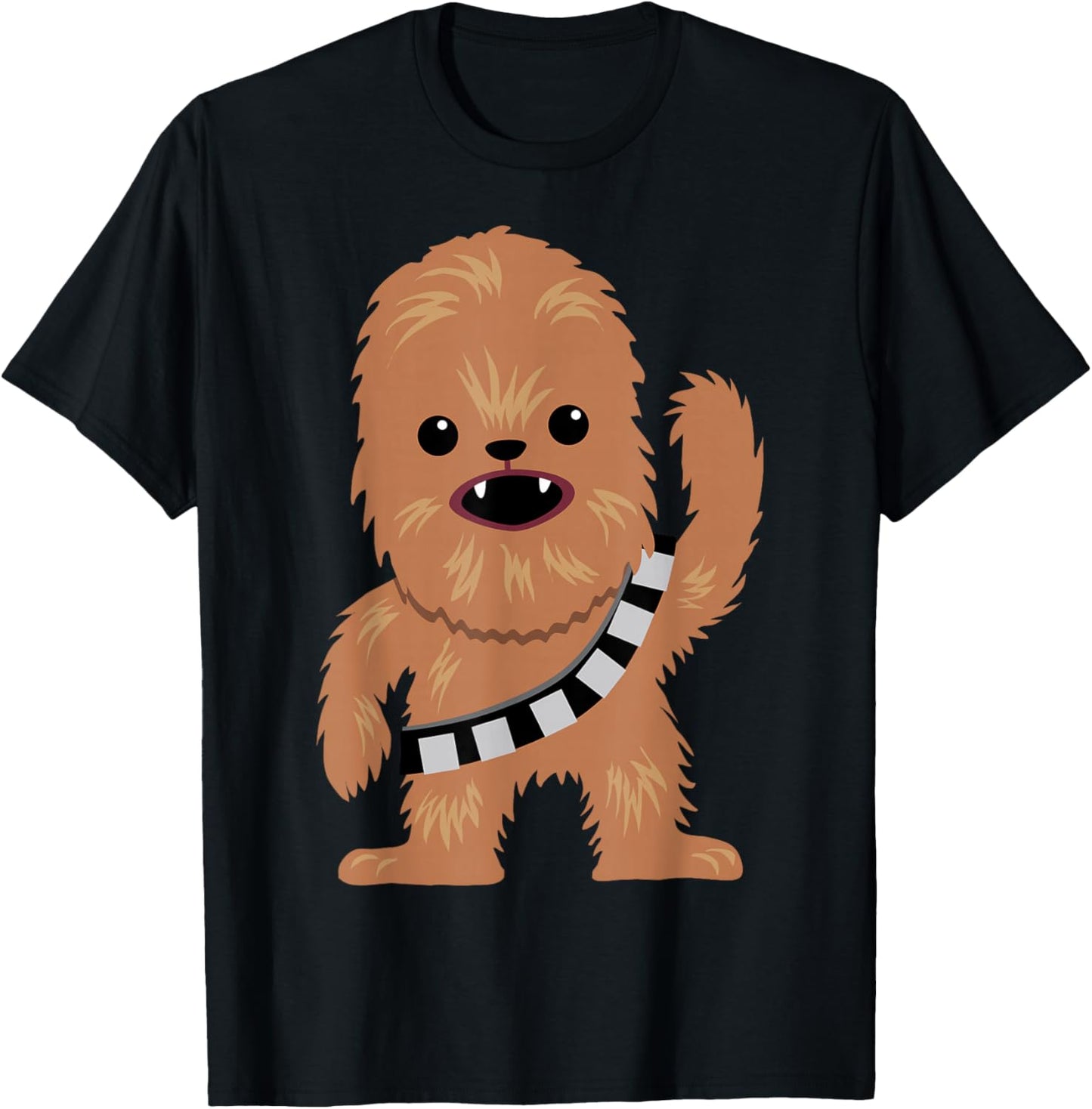Star Wars Chewbacca Cutie Cartoon Chewie Graphic T-Shirt