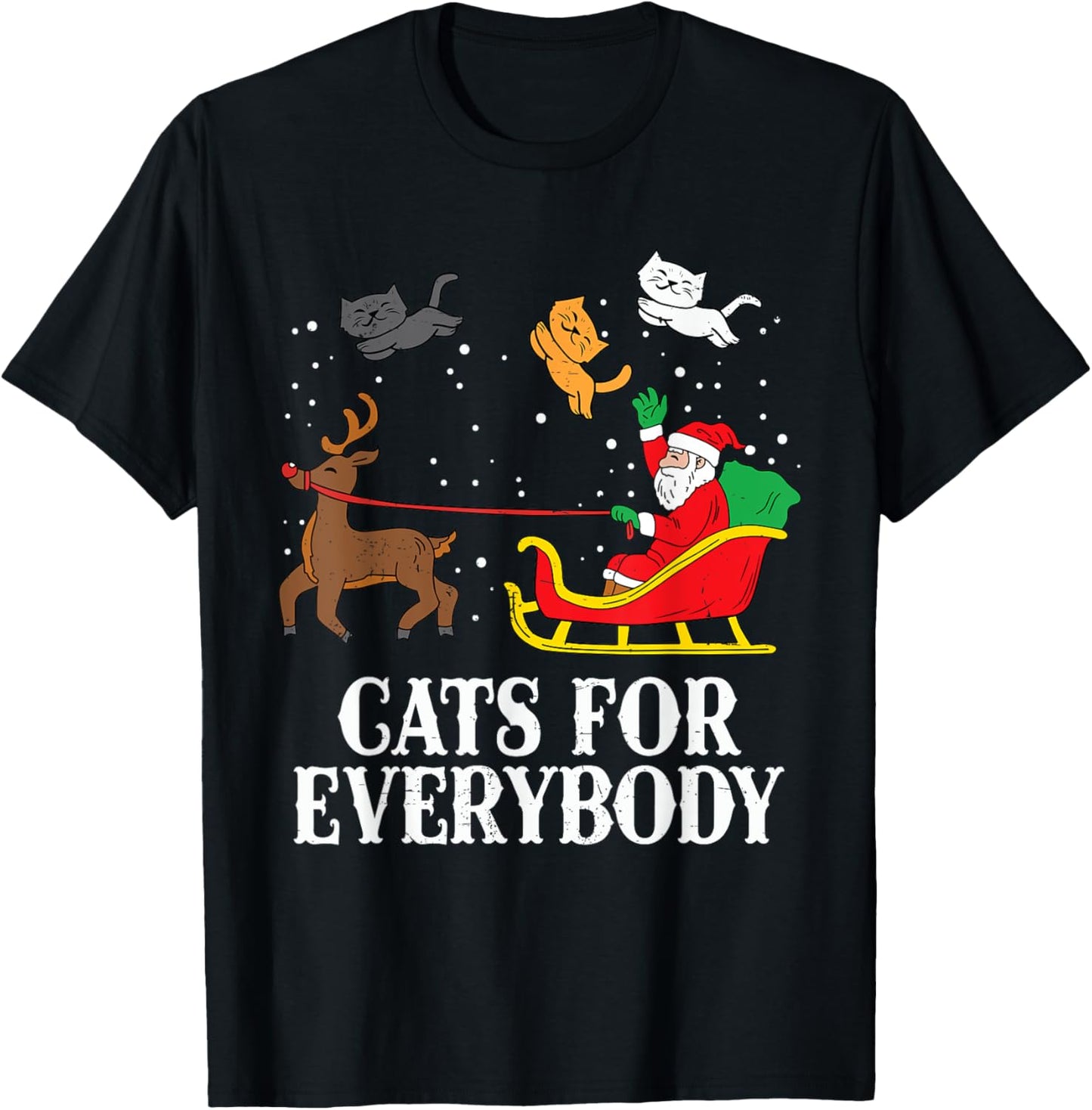 Funny Cats For Everybody Christmas Cat Xmas Women Santa