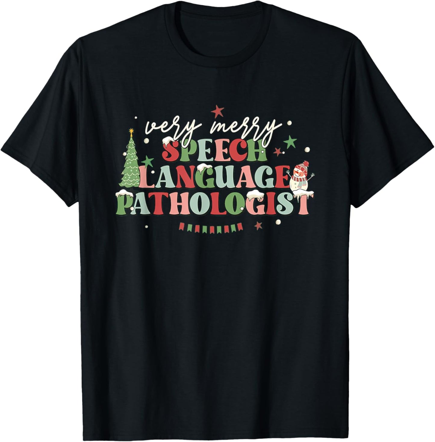 Very Merry Speech Language Pathologist Speech Squad Xmas