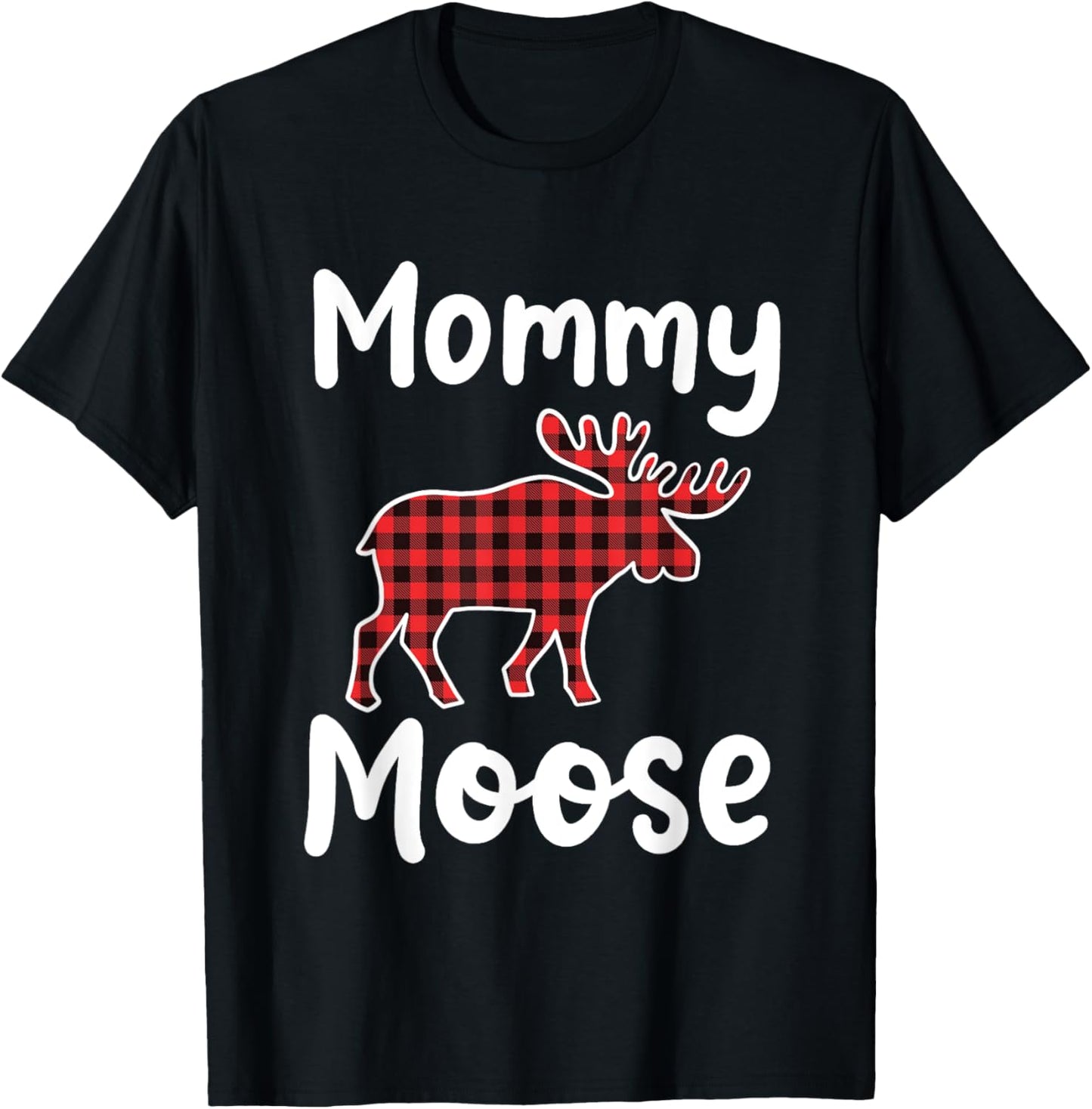 Mommy Moose Matching Family Merry Xmas in July Women