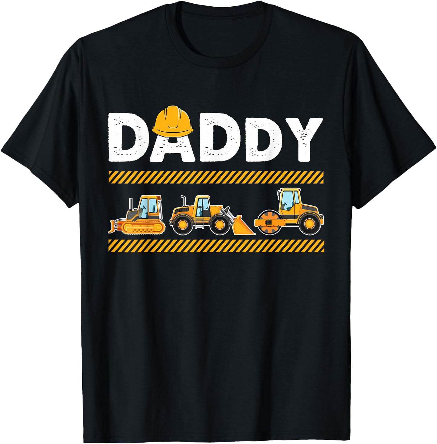 Funny Daddy Construction Excavator Matching Family