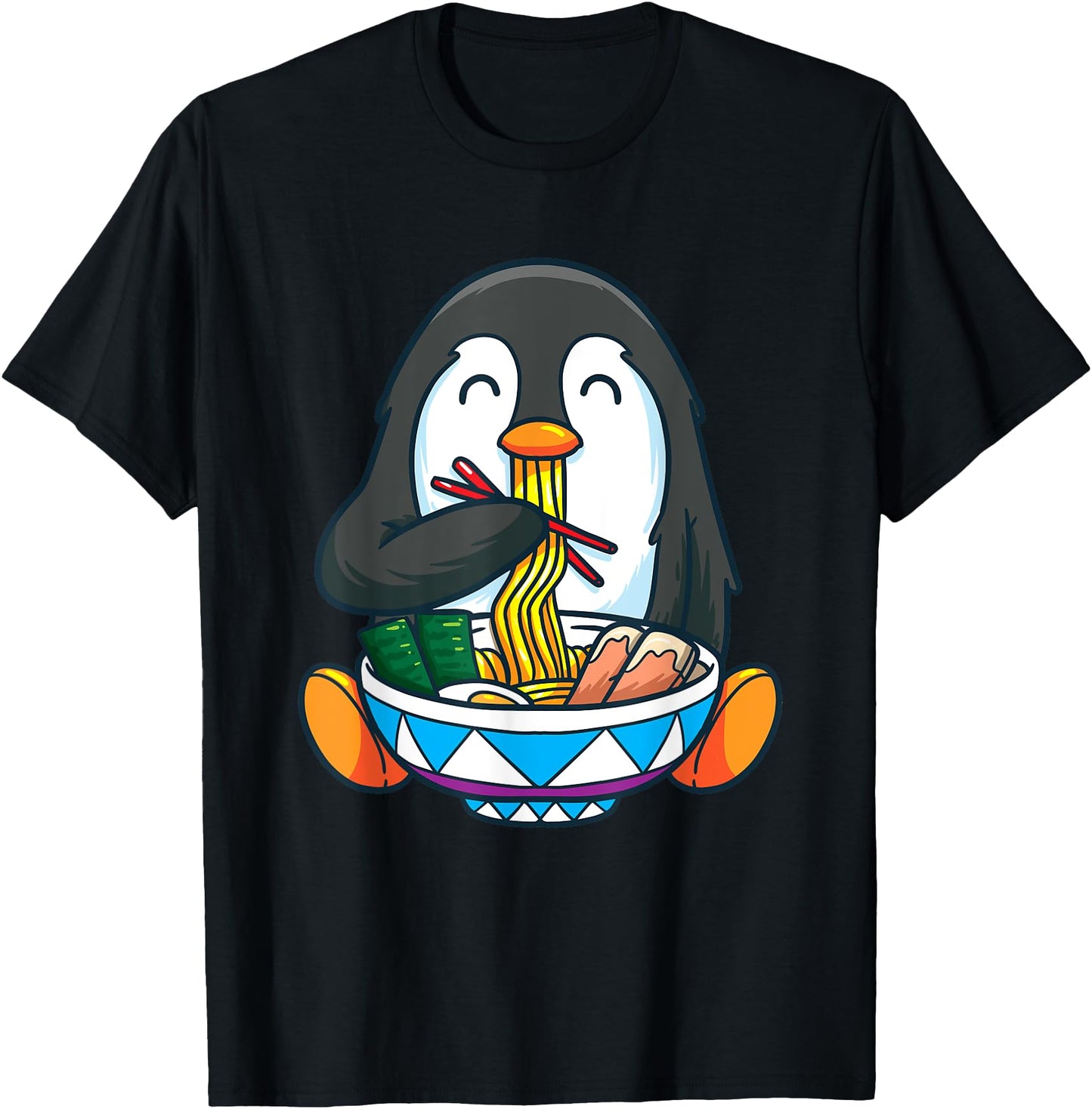 Ramen Penguin Kawaii Anime Shirt Japanese Food Lover