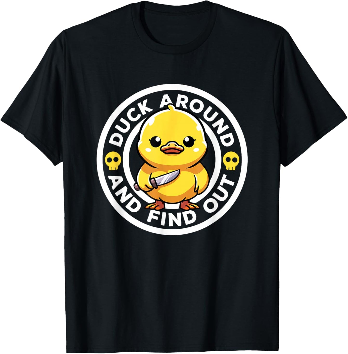 Duck Around And Find Out I Love Duck Lover Funny Rubber Duck