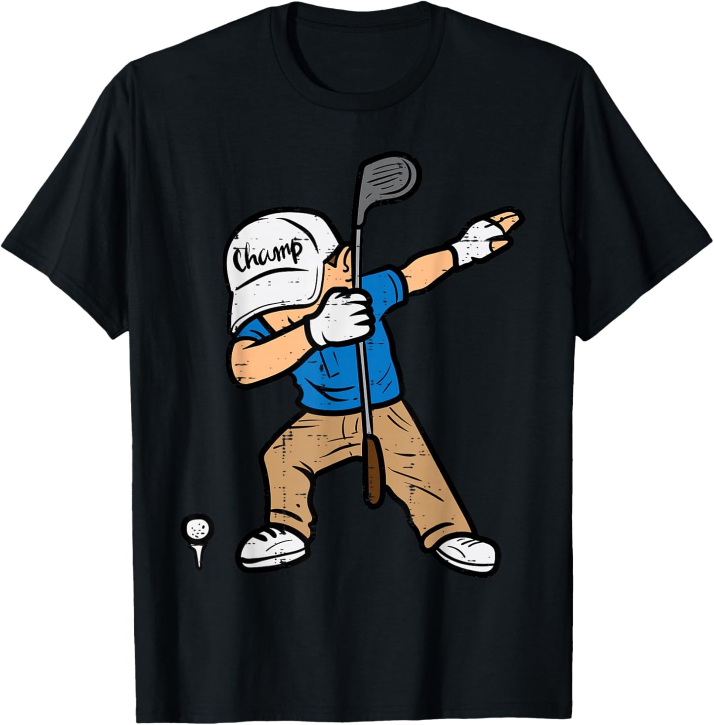 Dabbing Golfer Funny Golfing Golfer Dad Men Boys Kids Youth