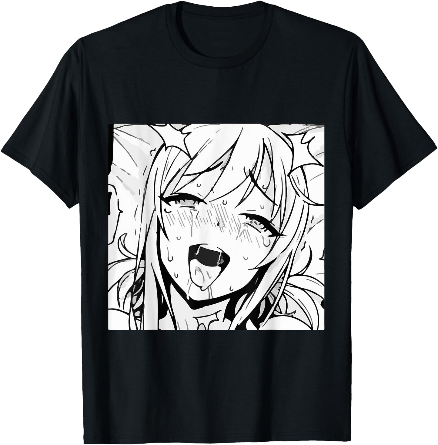 Ecchi Otaku Hentai Waifu Ahegao Girl Manga Anime T-Shirt