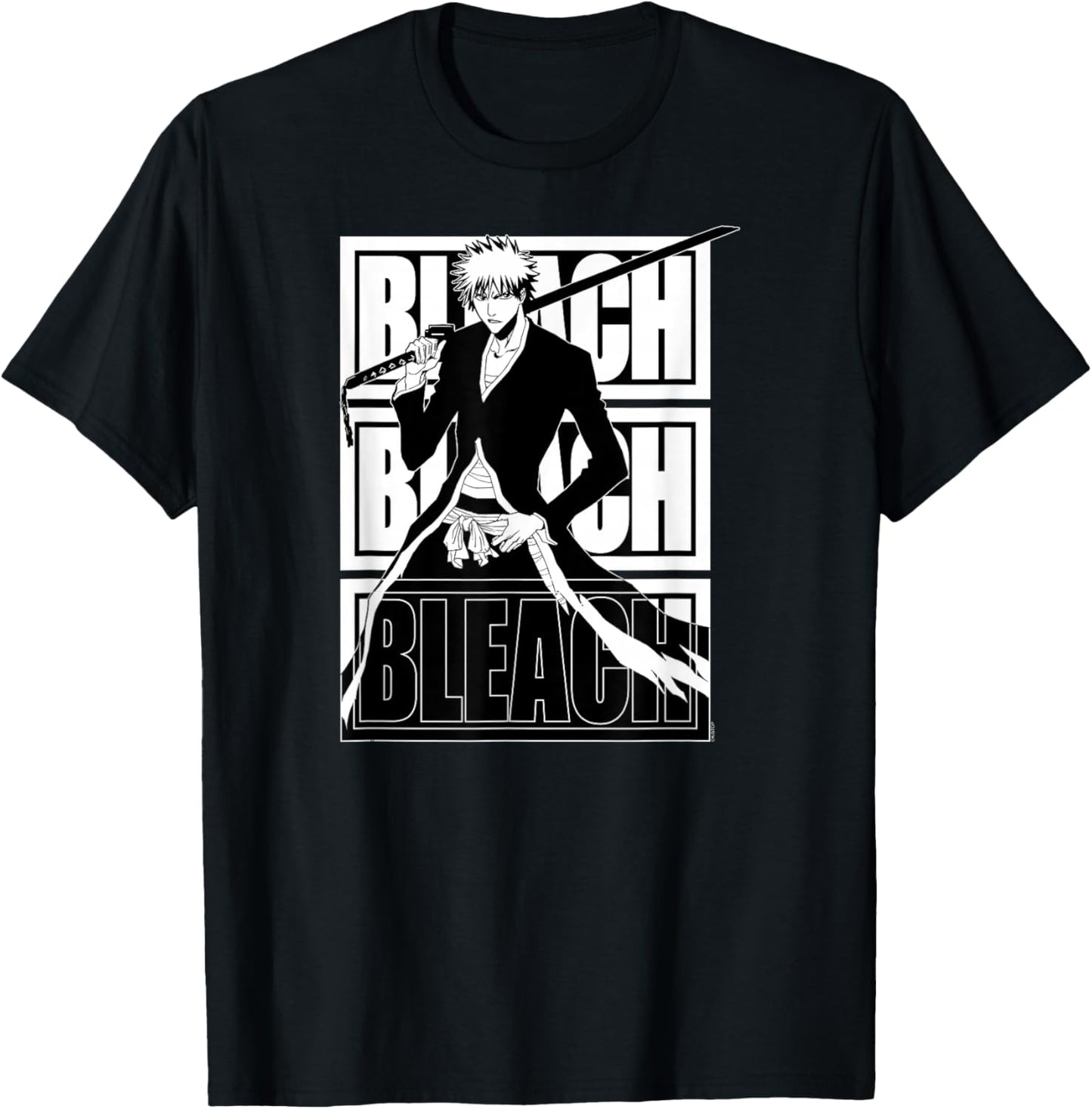 Bleach Repeating Logo Ichigo Kurosaki Anime
