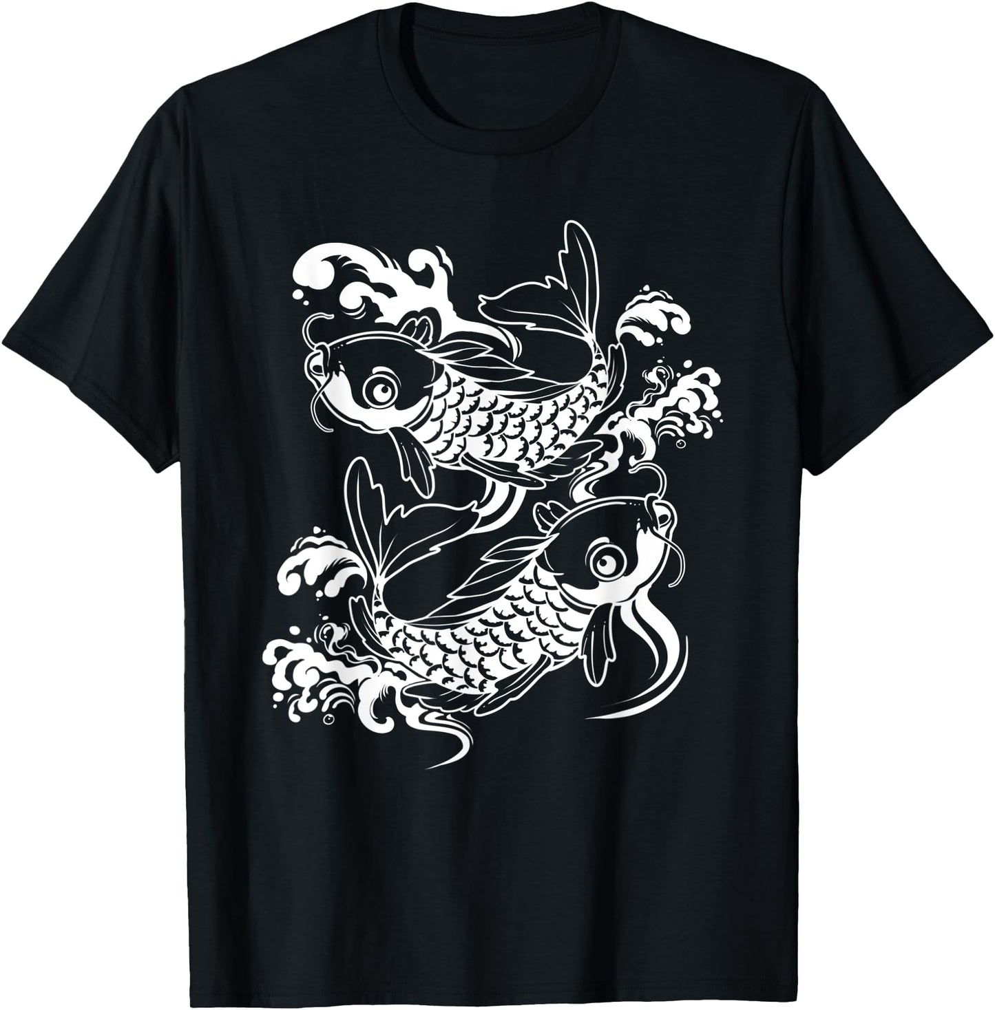 Vintage Asian Koi Fish Japaneses Carp Koi Pond
