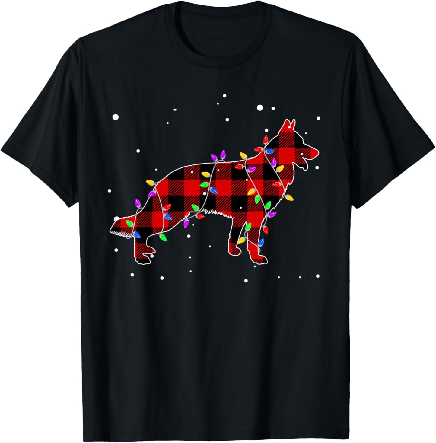 Pajamas Red Buffalo Plaid German Shepherd Dog Lovers Xmas