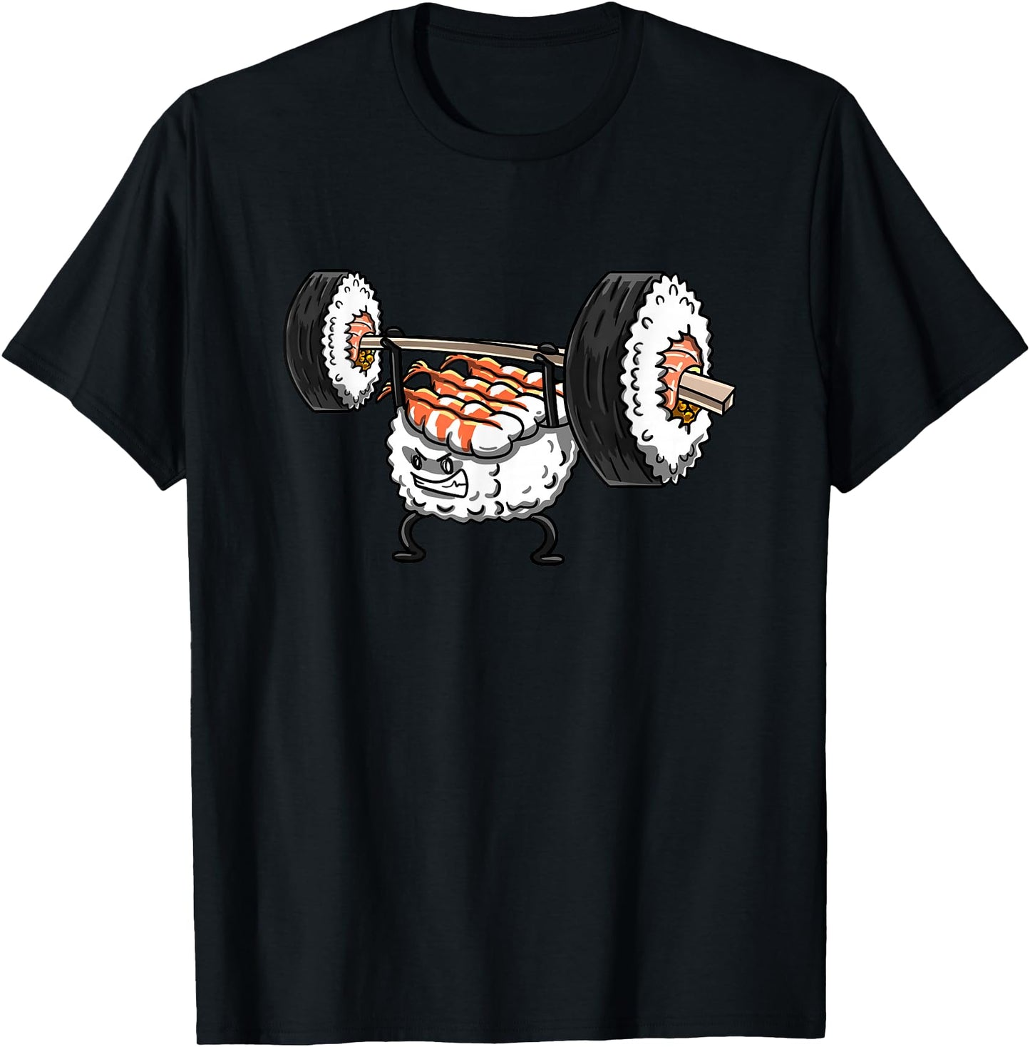 Weight Lifter Sushi Shopstick Pattern Food Japanese Gift