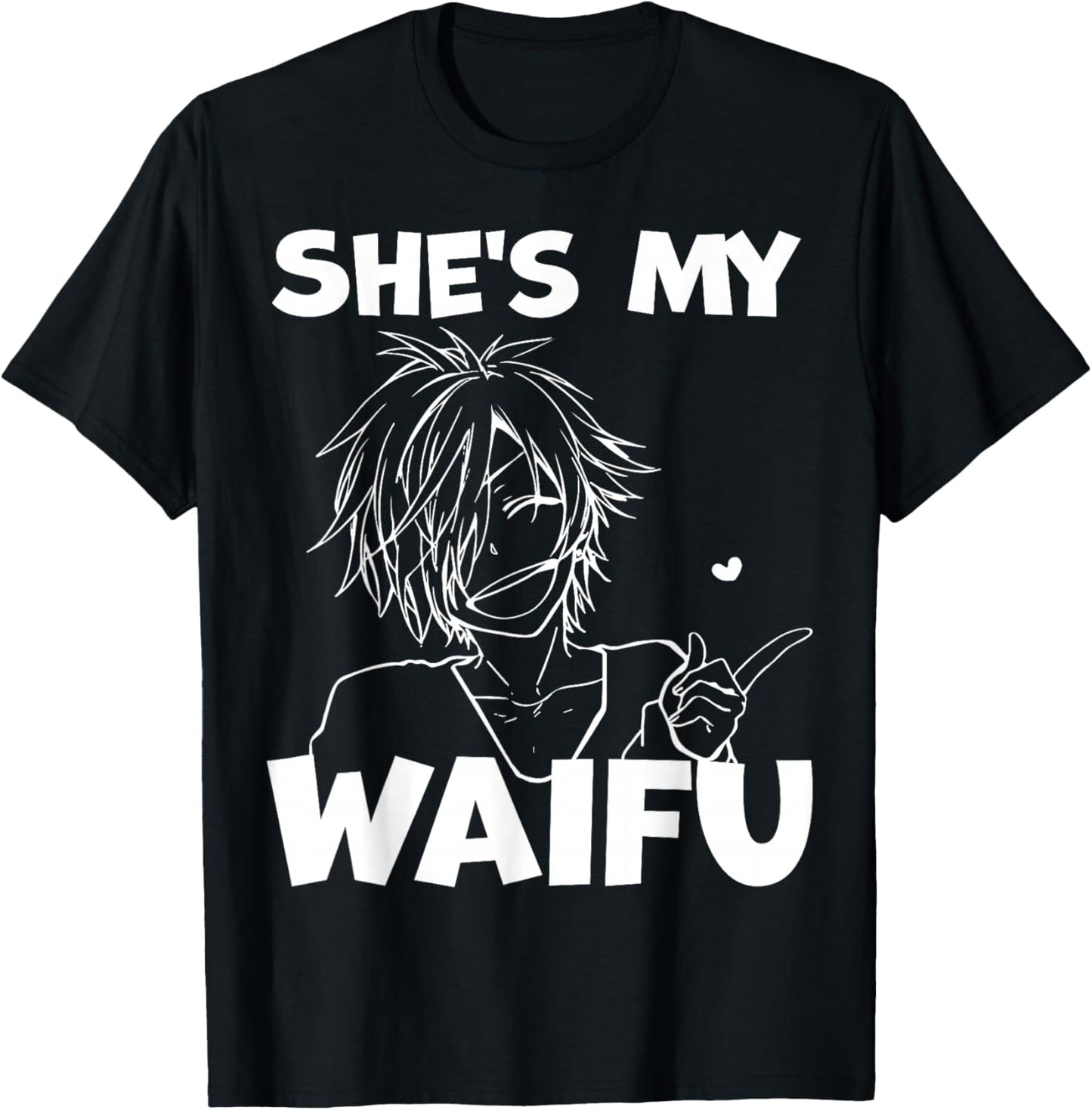 She's My Waifu Funny Anime Matching Couple Boyfriend Gift