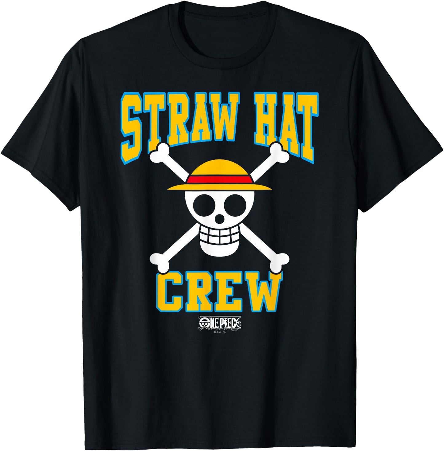 One Piece Anime Straw Hat Crew Athletic Type Jolly Rogers