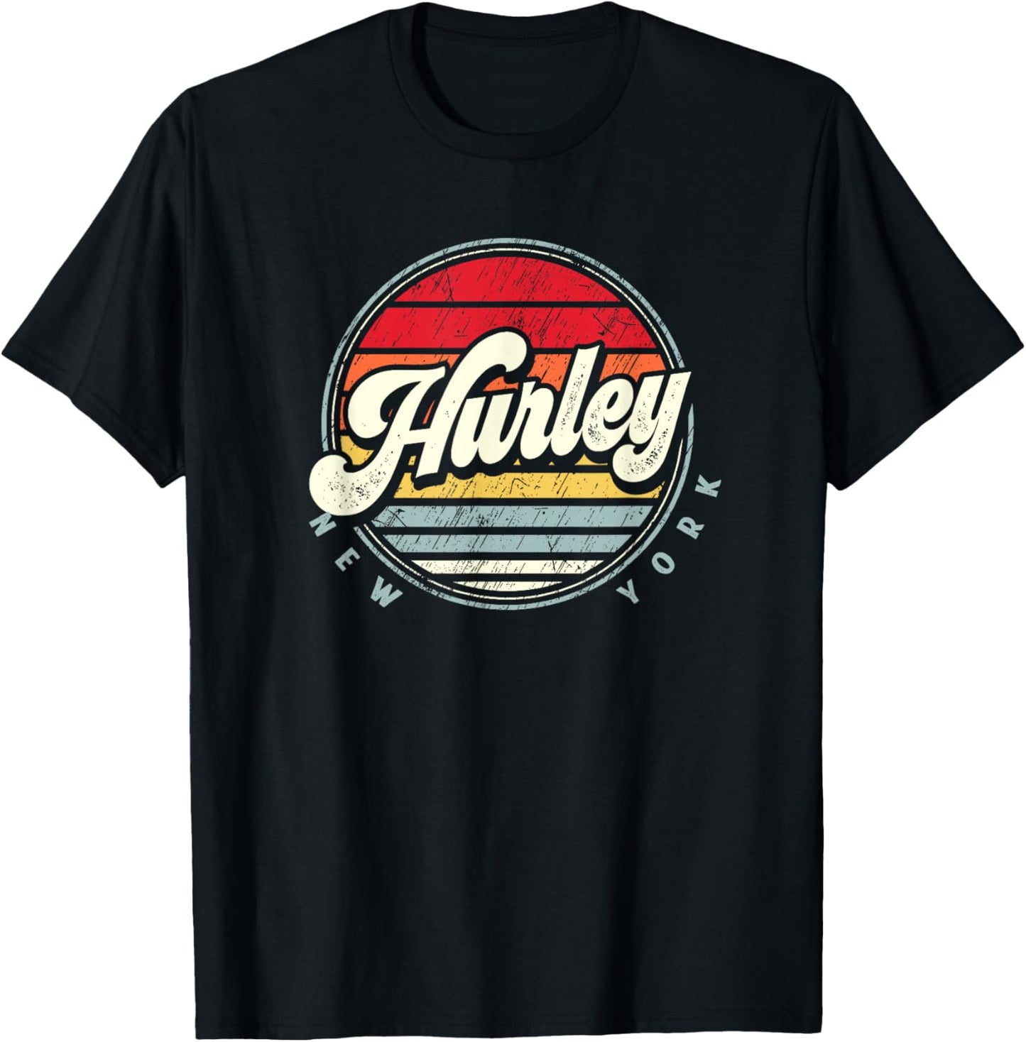 Retro Hurley Home State Cool 70s Style Sunset