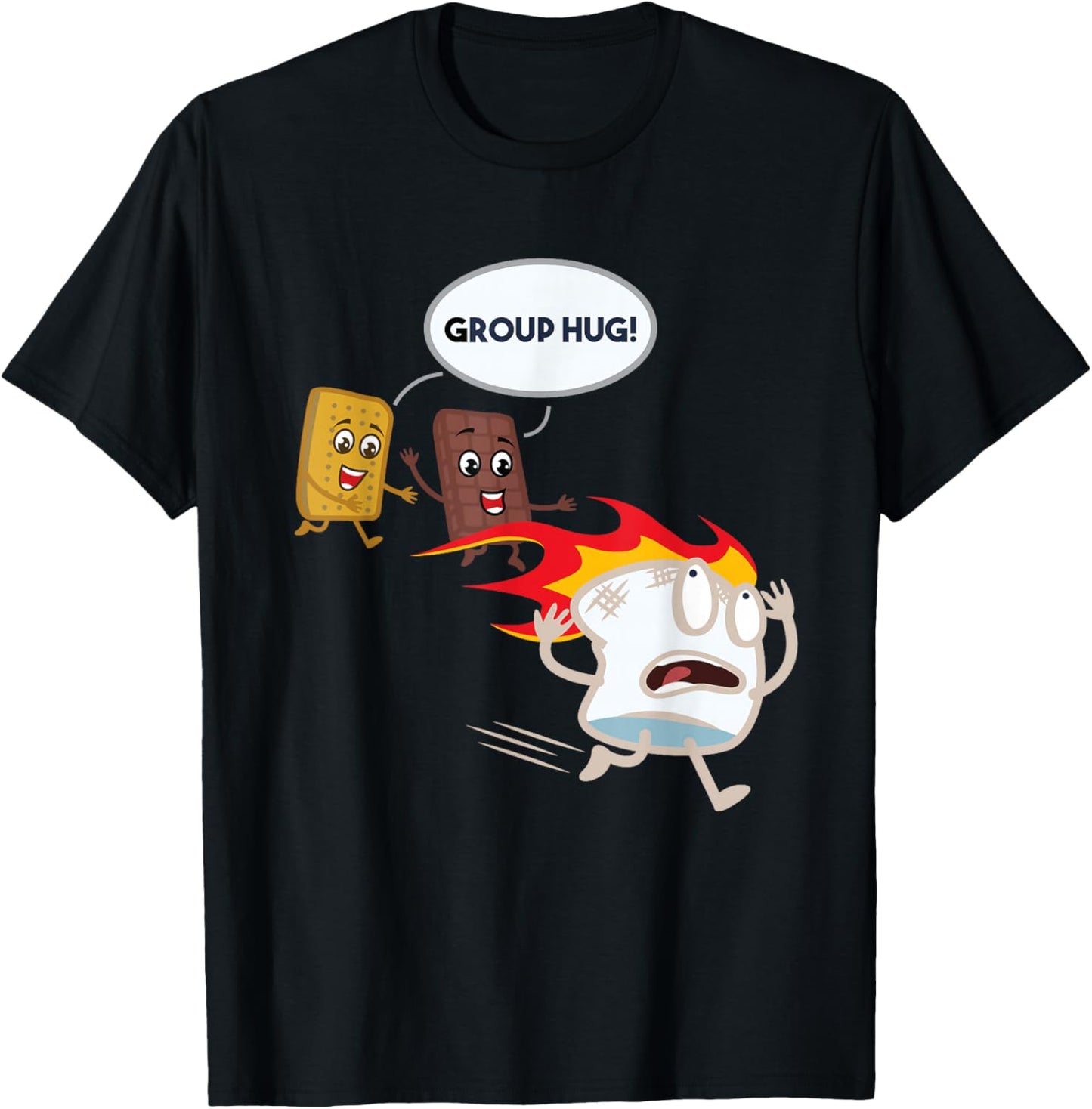 Funny For Men Smores Camping Roasting Outdoor Women