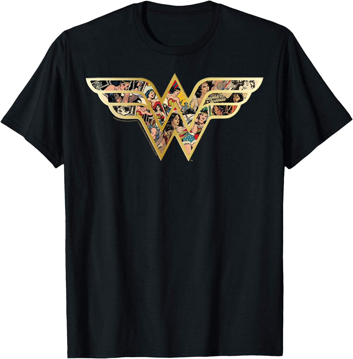DC Comics Wonder Woman Superhero Comic Fill Logo