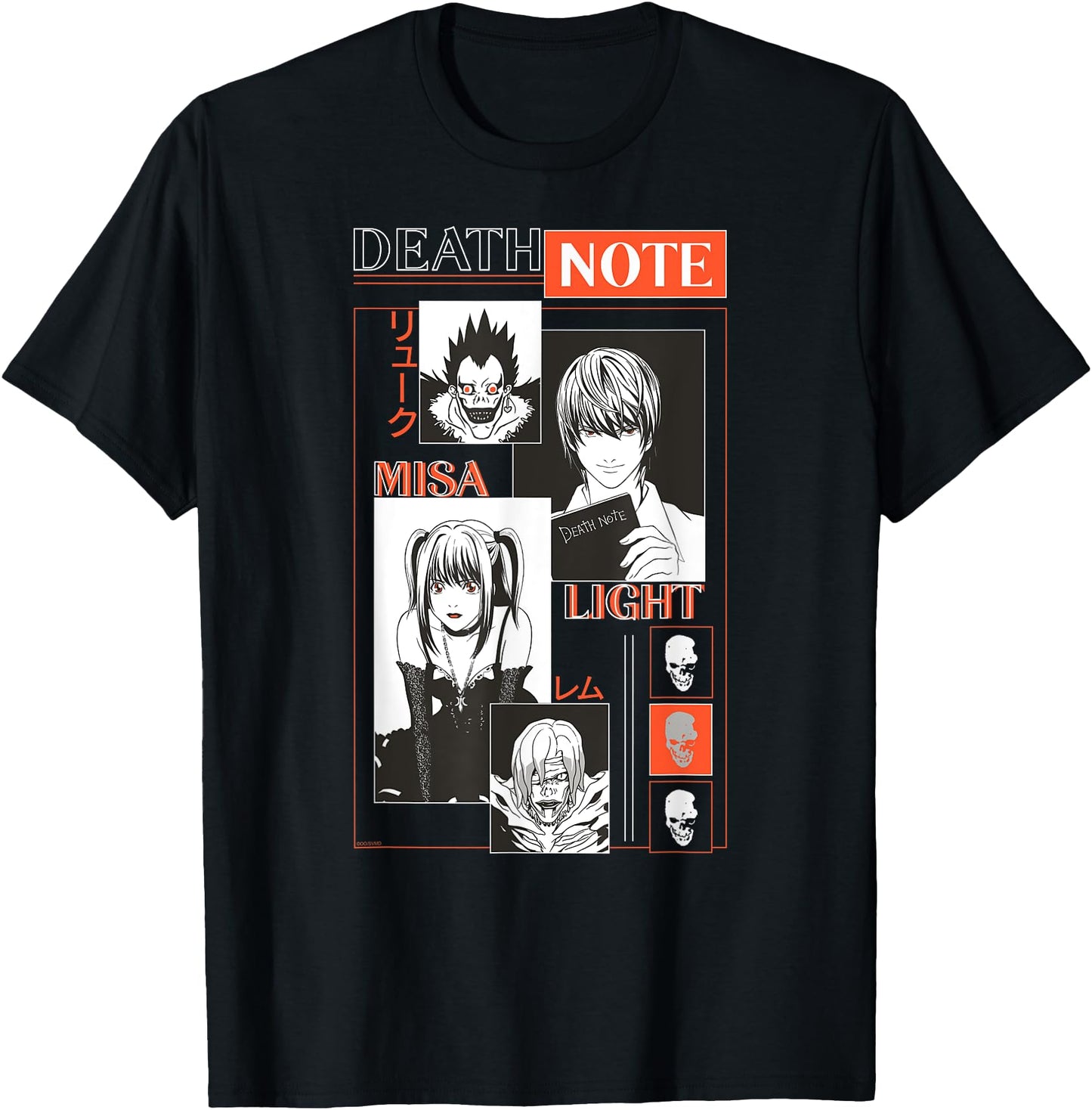 Death Note Modern Character Box Collage Anime