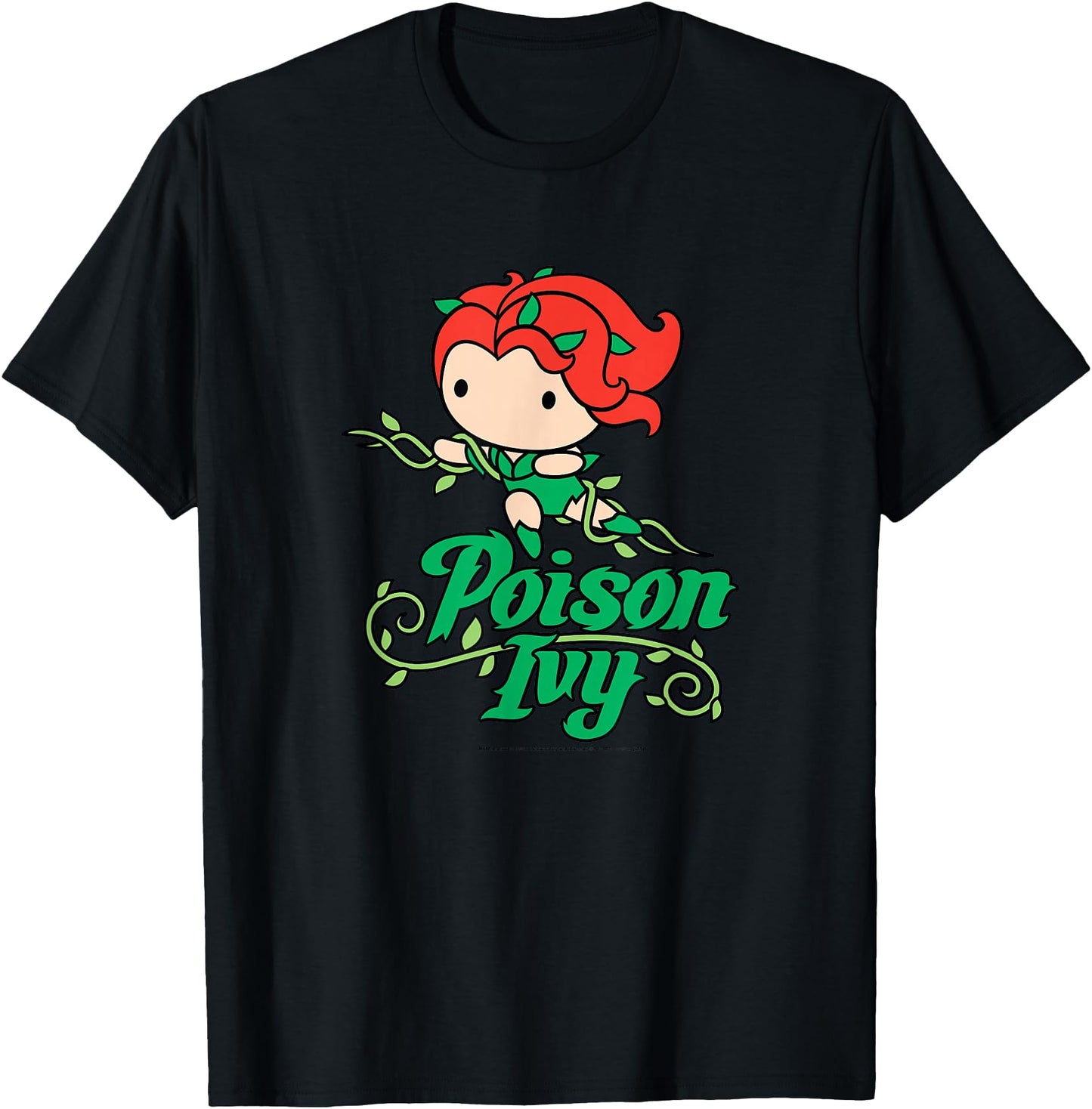 DC Comics Earth Day Poison Ivy With Vines Cartoon Style