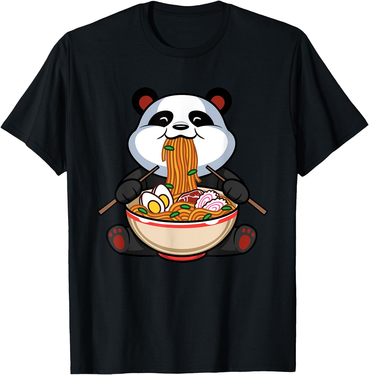 Awesome Otaku Japanime Lover Outfit Men Women Funny Cute Kawaii Panda Ramen Noodles Japanese Anime Gift