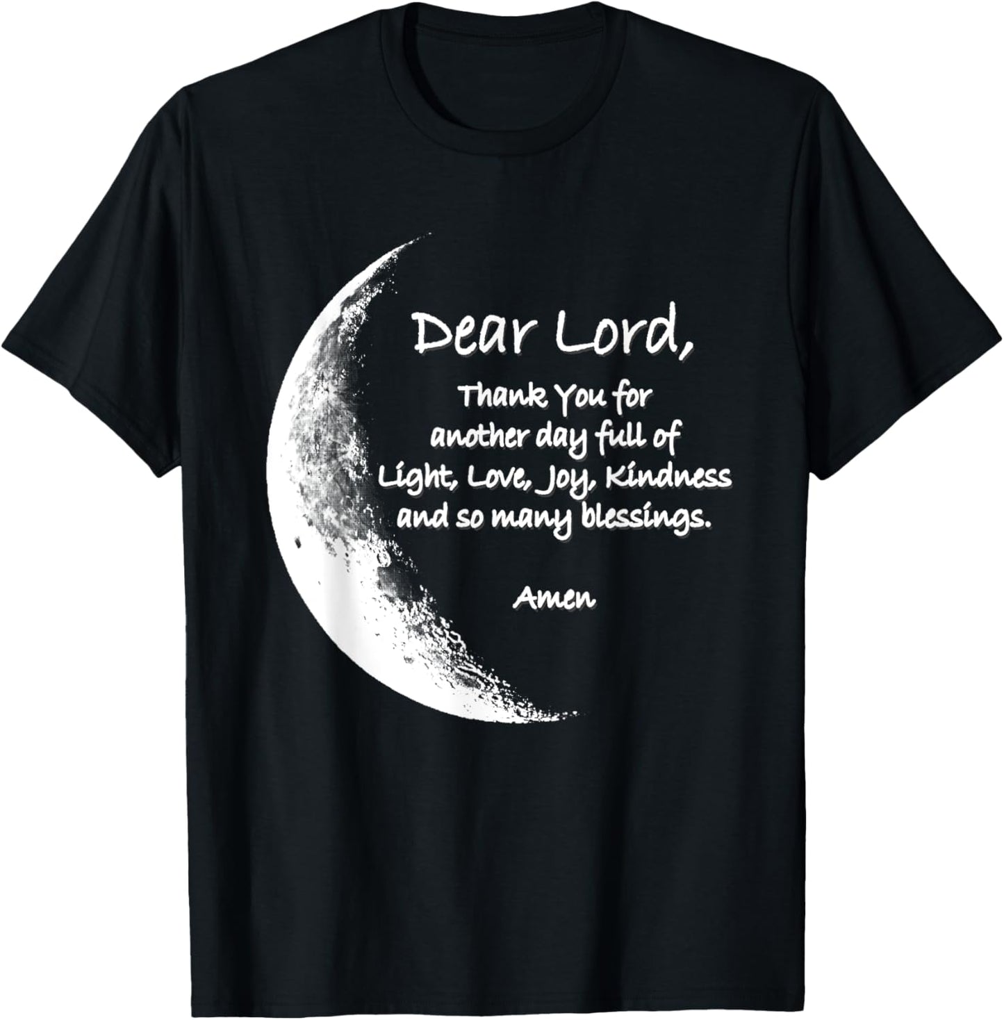 Christian Night Bedtime Prayer Pajama Faith and Love for God T-Shirt