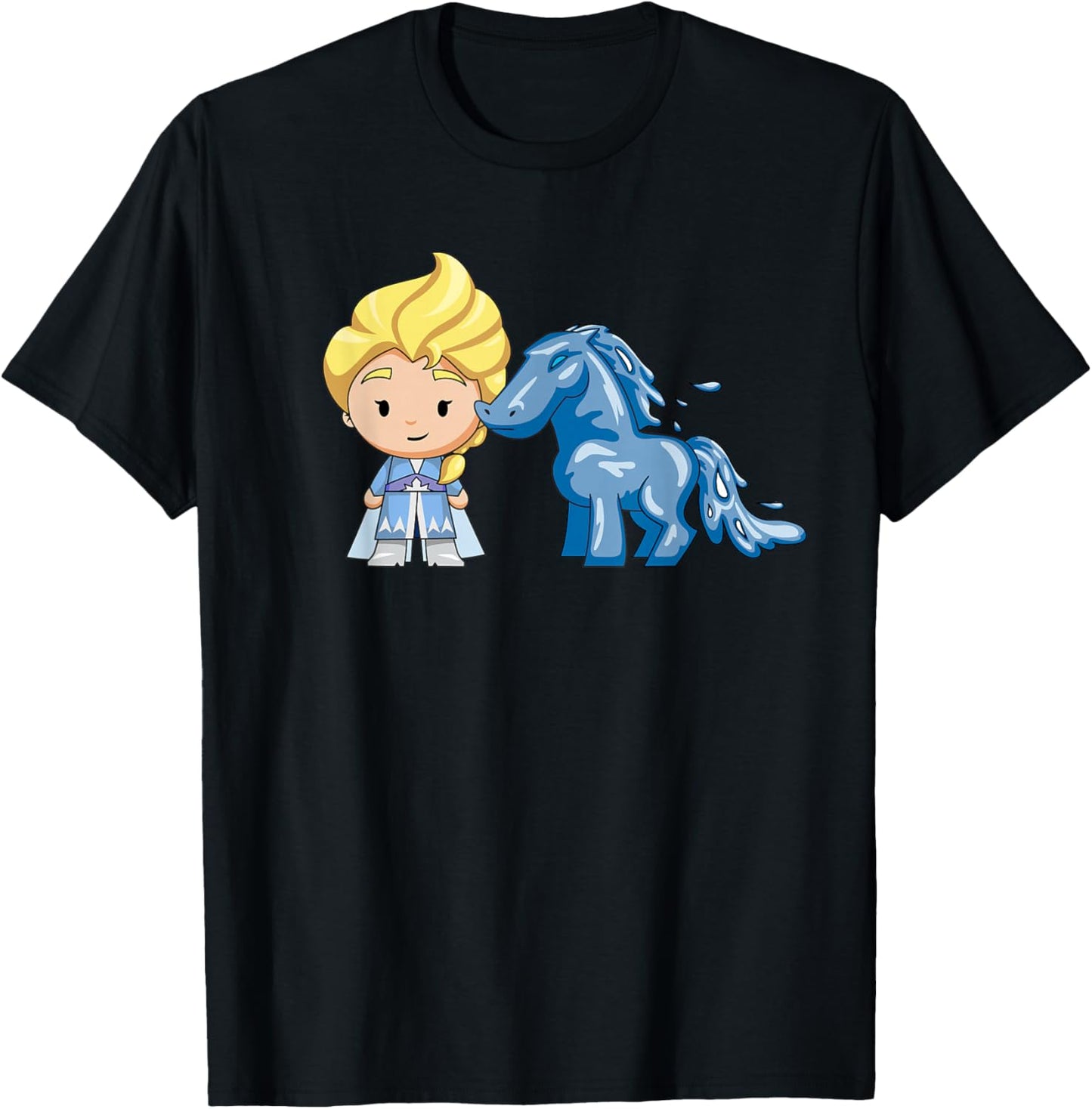 Disney Frozen 2 Chibi Art Elsa and The Nokk