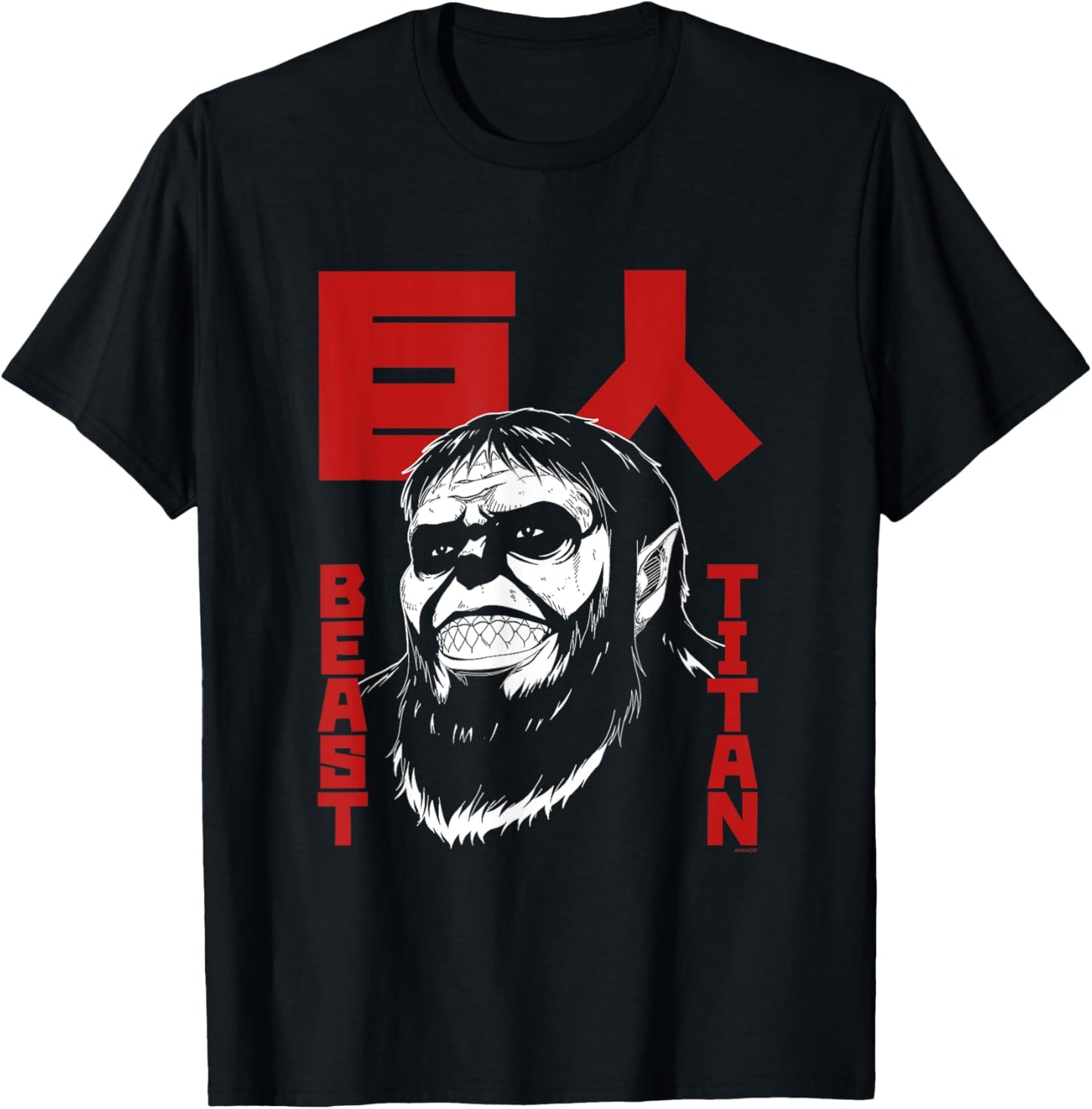 Attack on Titan Season 4 Beast Titan & Large Kanji Anime
