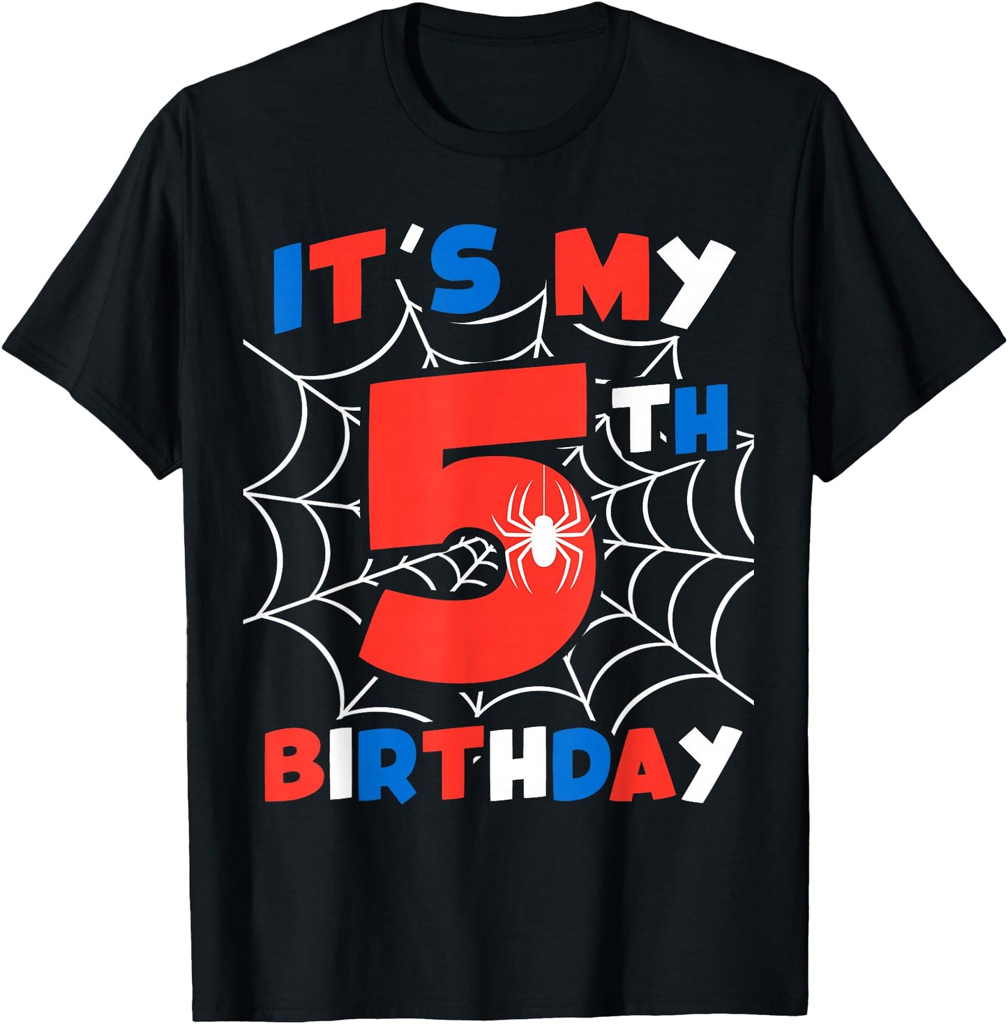 Spider Web 5th Birthday Party 5 Year Old Birthday Boys