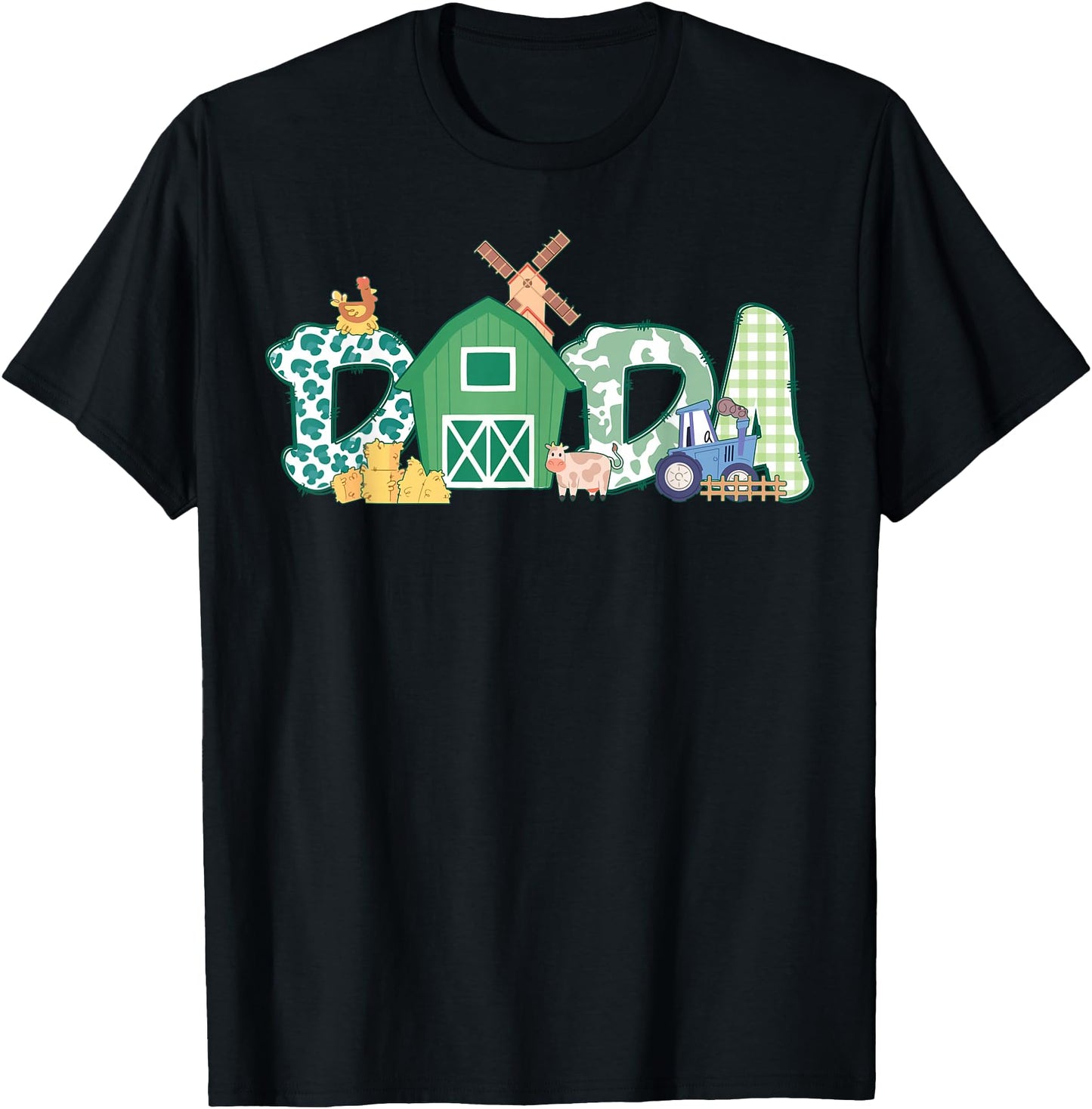 Dada Farm Animal Birthday Family Matching Party Dad Father