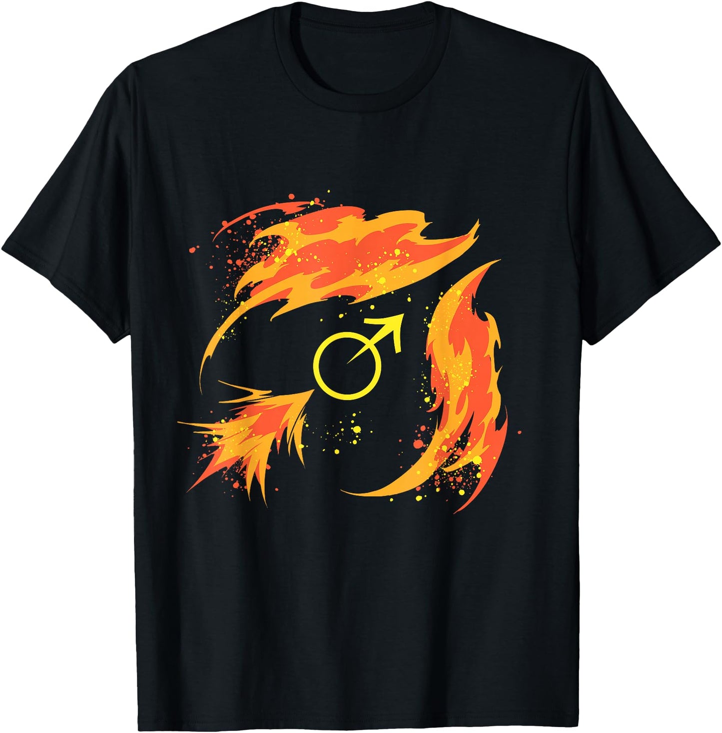 Sailor Fire Bow Mars Symbol Japanese Magical Anime Style