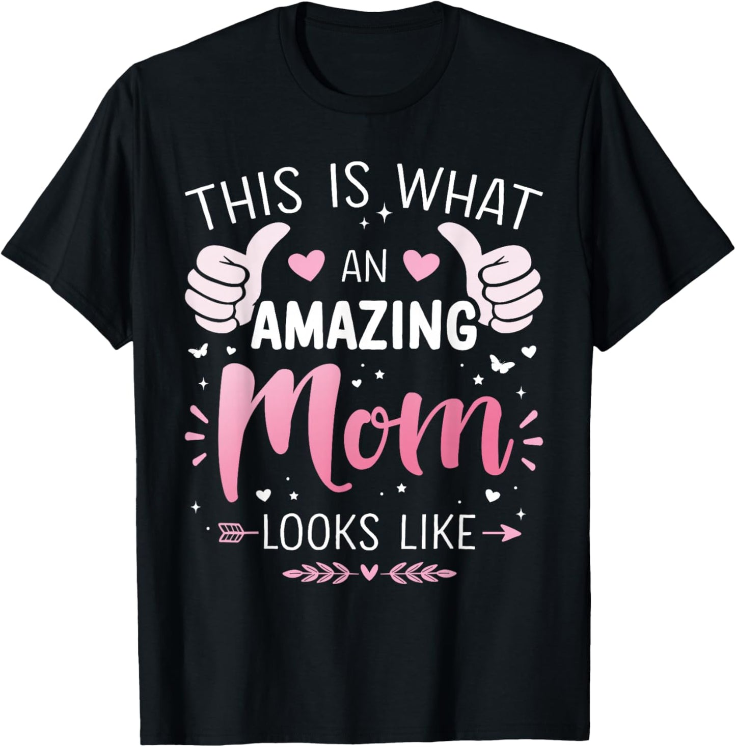 Amazing mom mother looks like mothers day christmas birthday T-Shirt