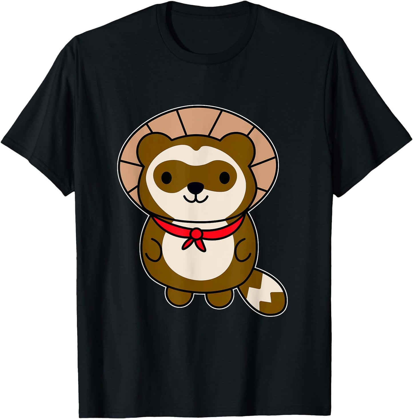 Cute Kawaii Tanuki Shirt - Japanese Raccoon Dog Gift Idea