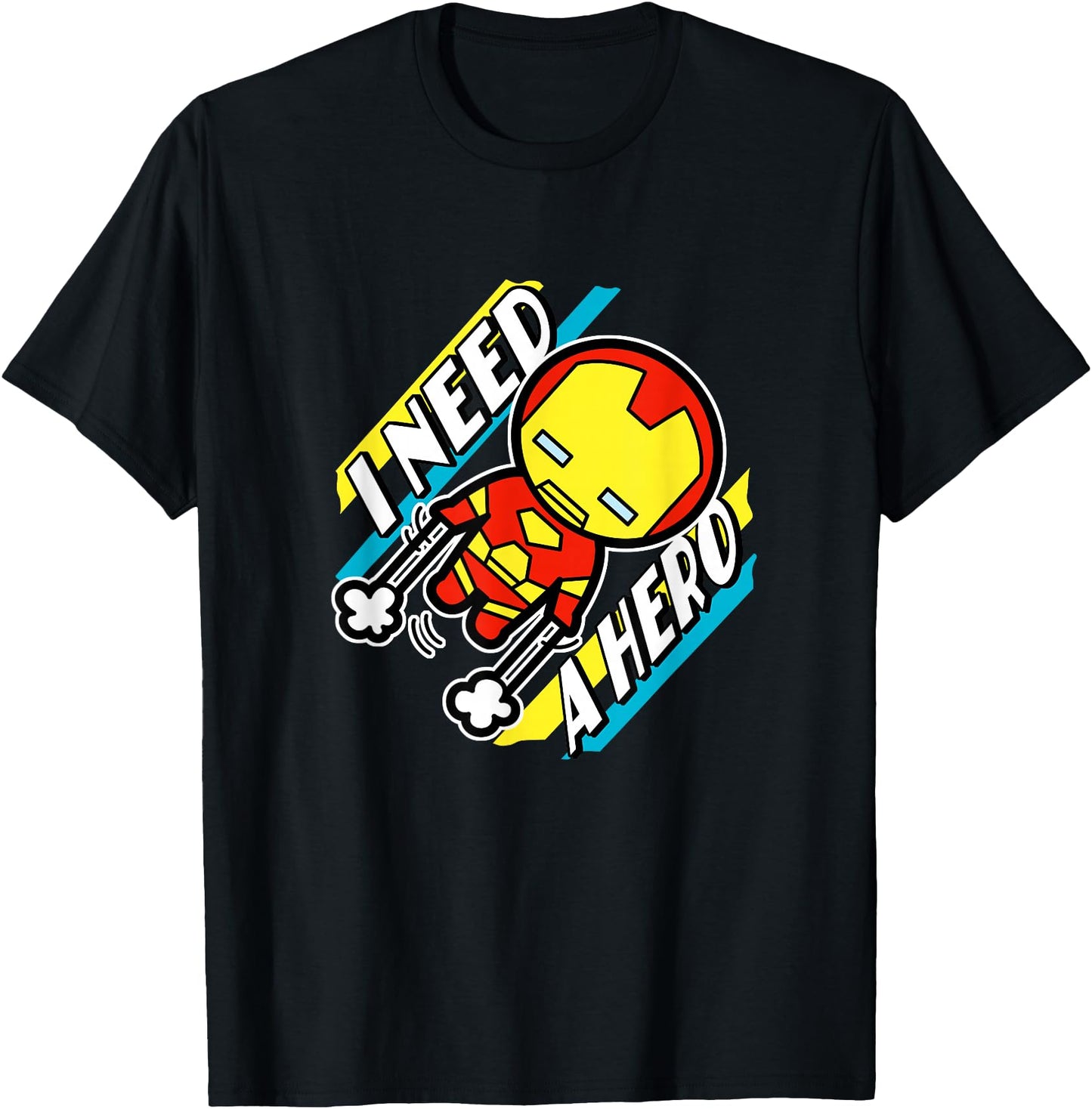 Marvel Kawaii I Need A Hero Chibi Iron Man Flying Shot