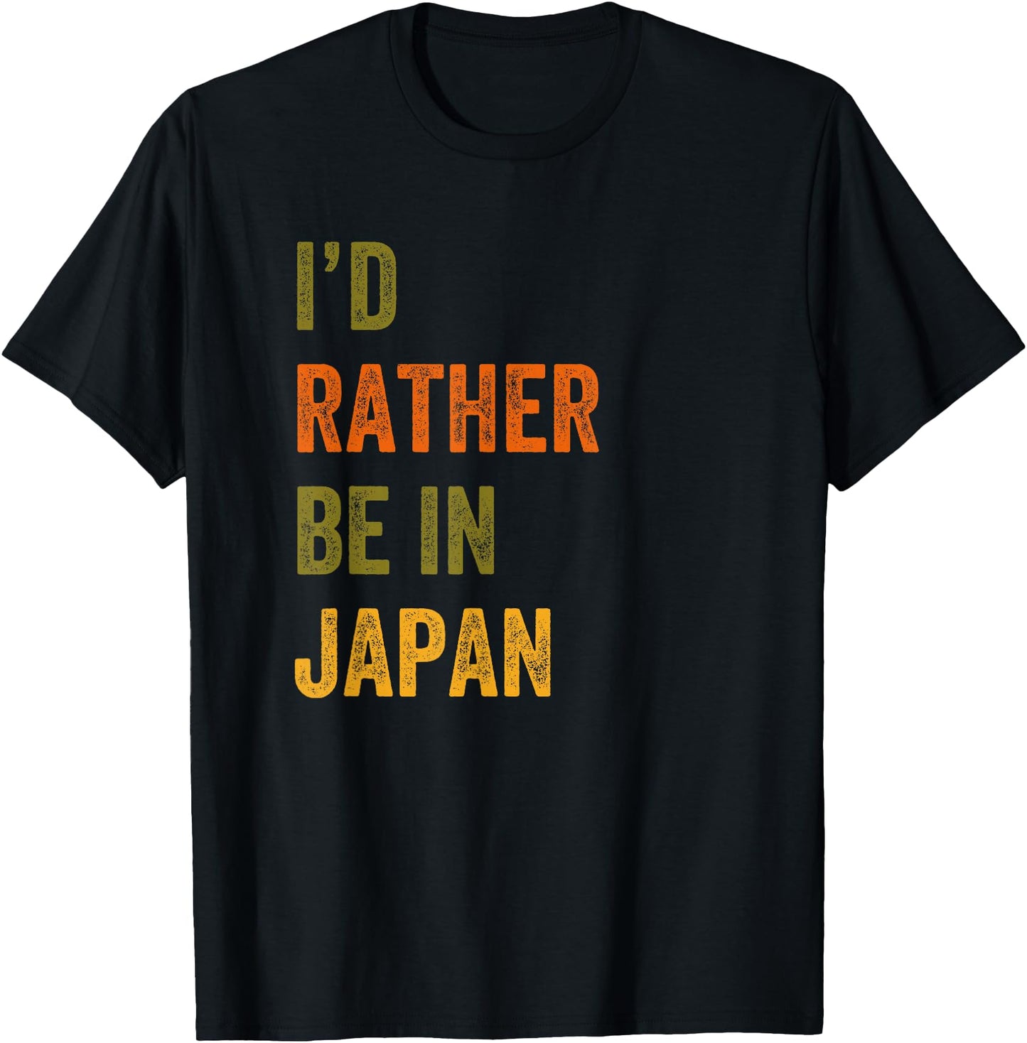 I'd Rather Be In Japan Holiday Japanese