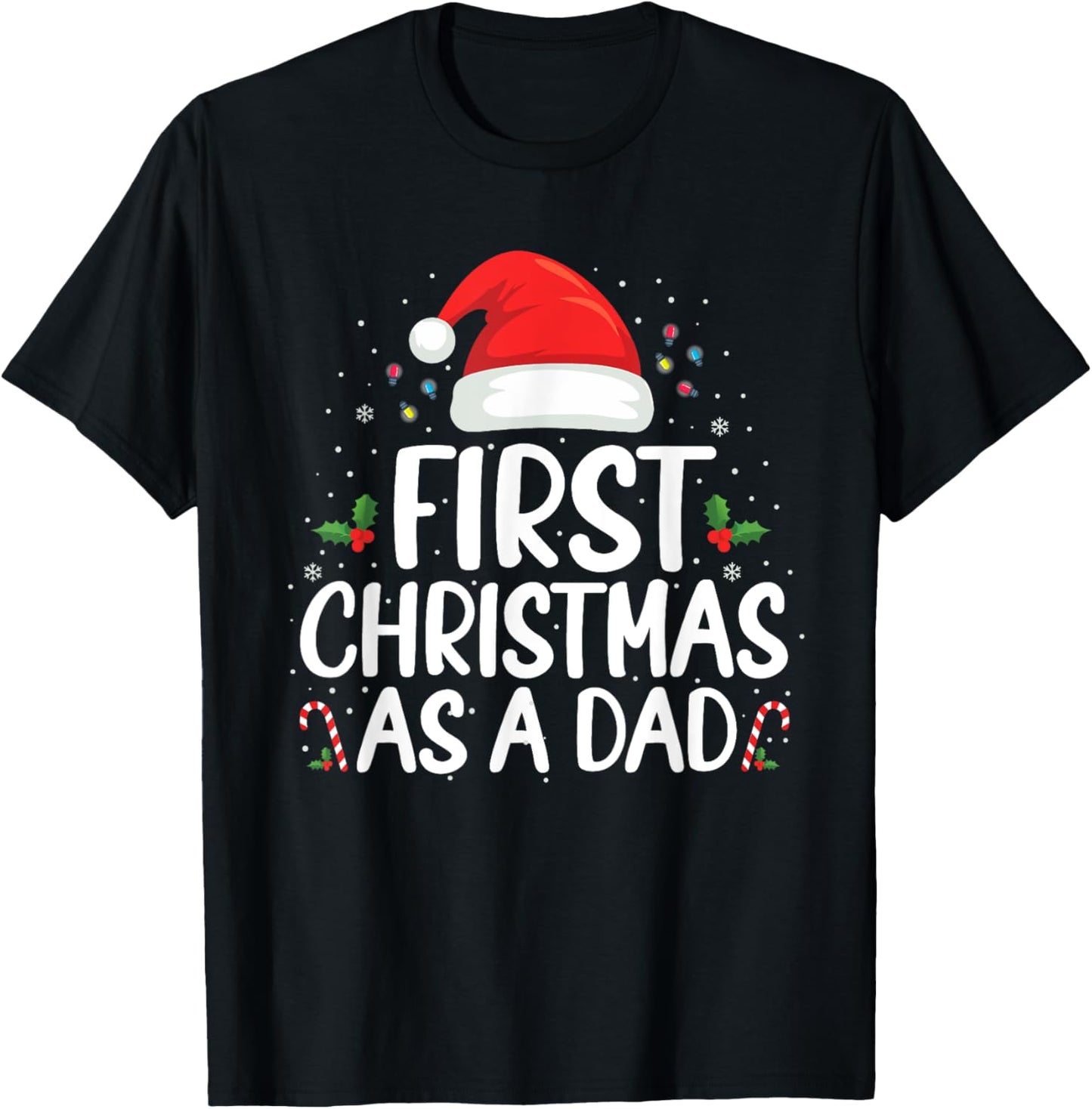 First Christmas As A Dad Family Matching New Mom Xmas