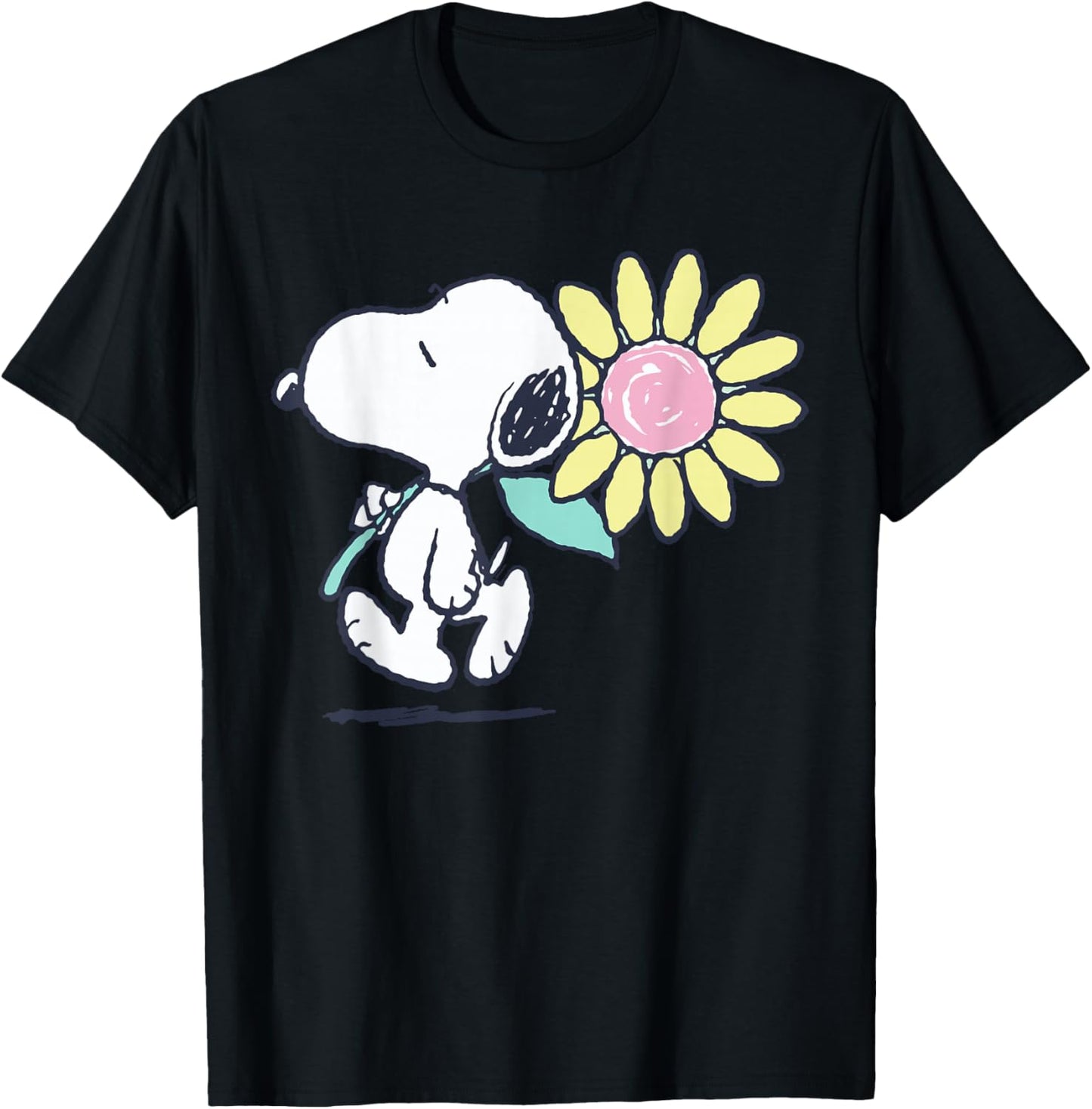 Peanuts Snoopy Pink Daisy Flower
